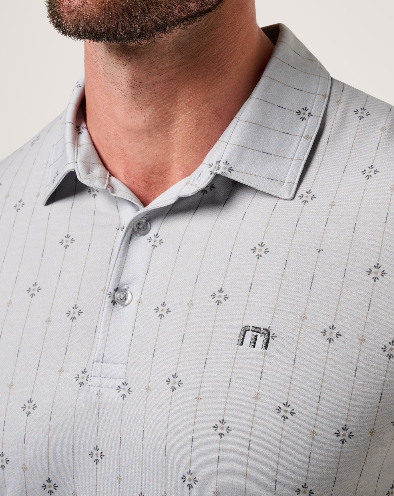 Men Featherweight Deco Polo