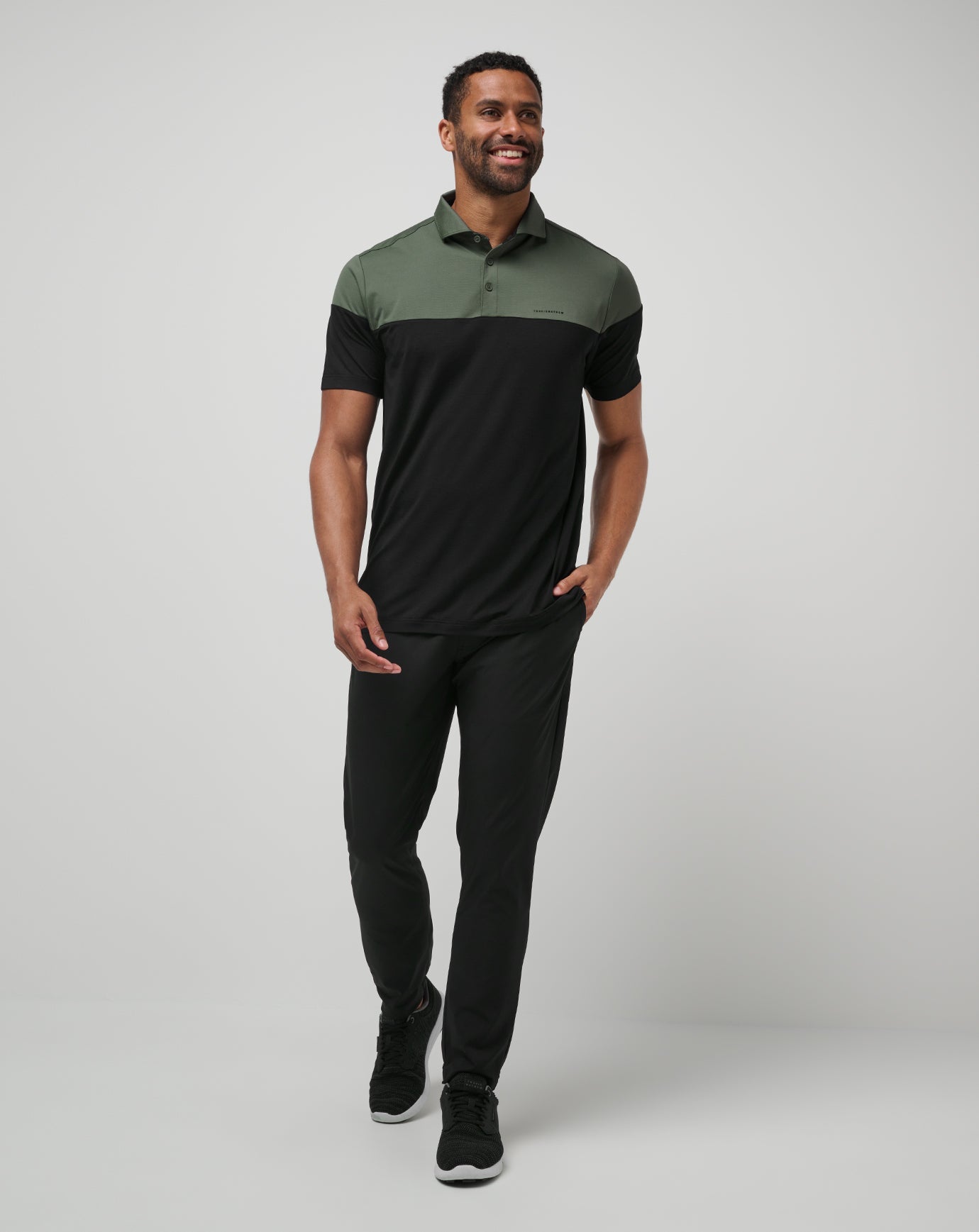 Men|Golf Heater Pro Color Block Polo
