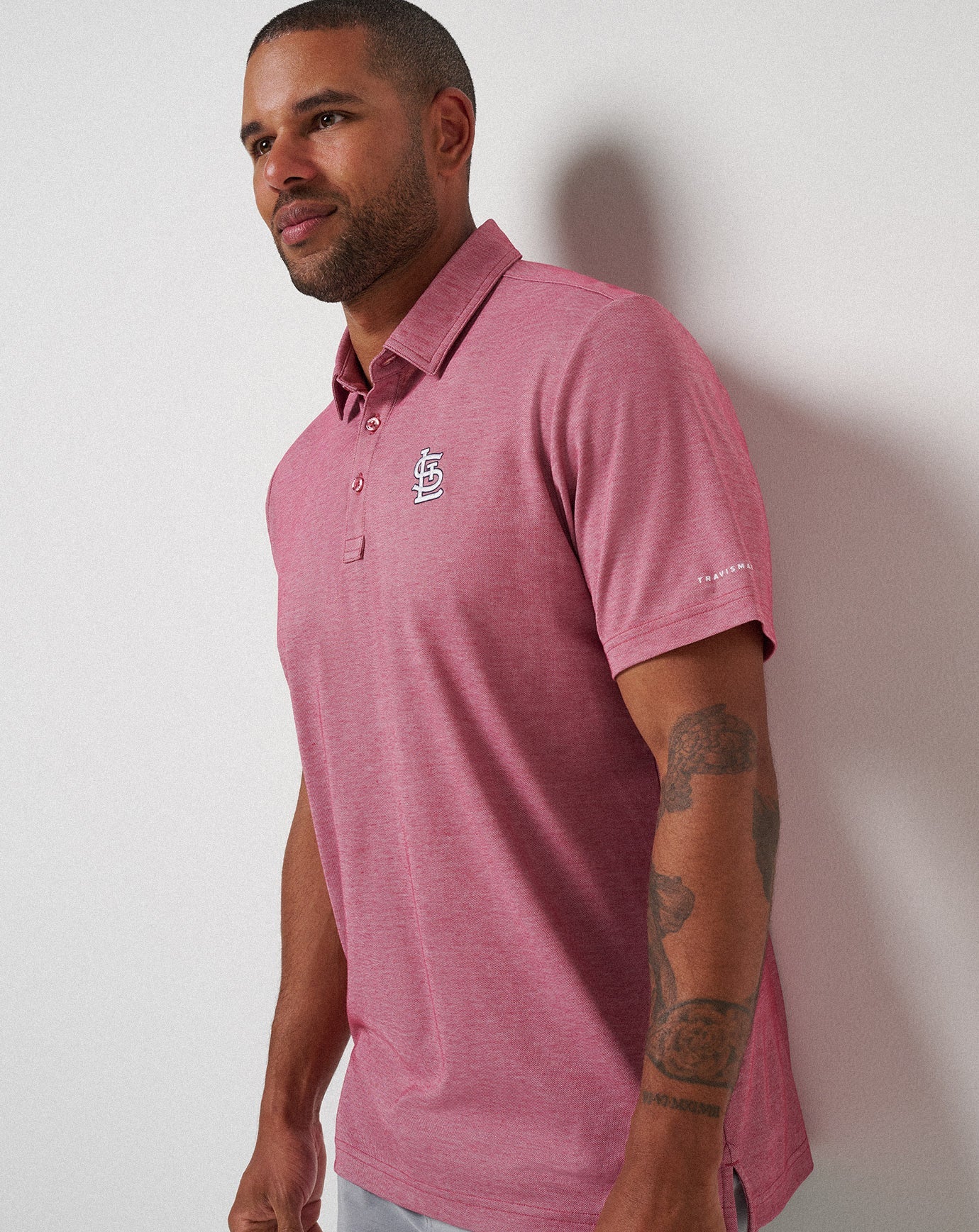 Men|New St Louis Cardinals Playoff Pitch Polo