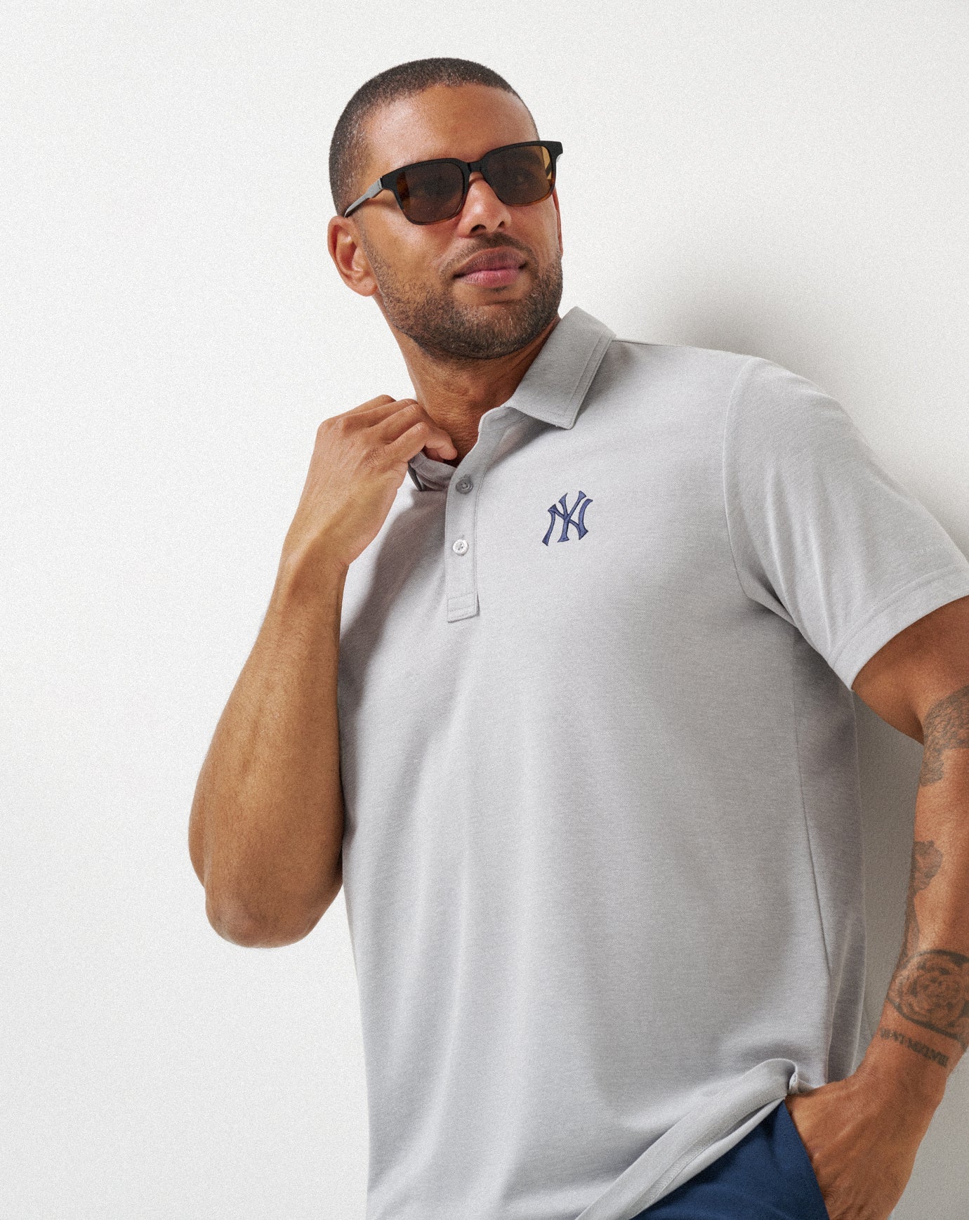 Men|Game Day|New New York Yankees Playoff Pitch Polo