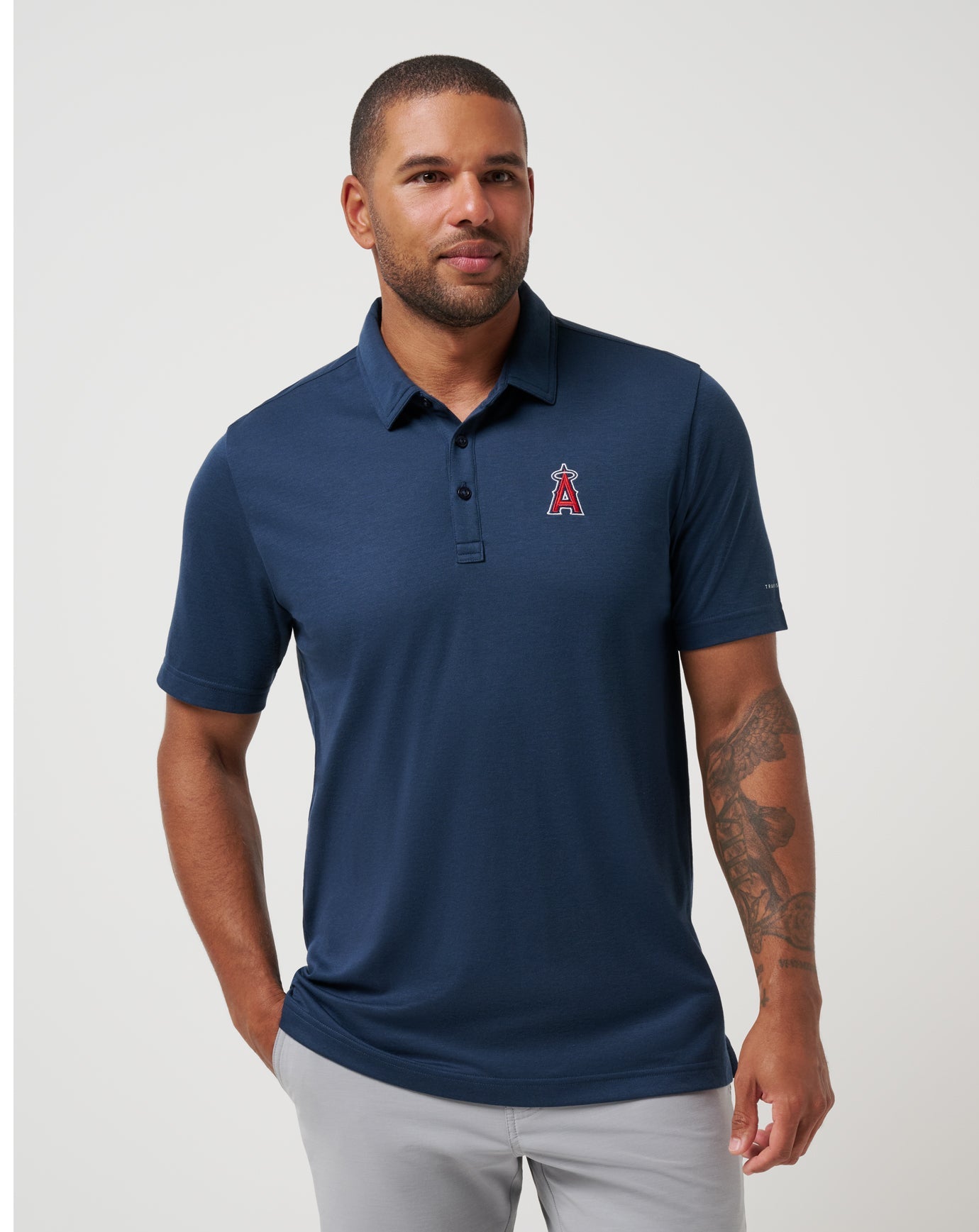 Men|New Los Angeles Angels Playoff Pitch Polo