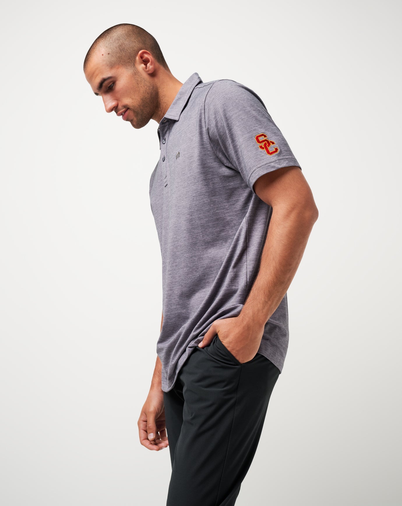 Men|Game Day|New USC The Heater Polo