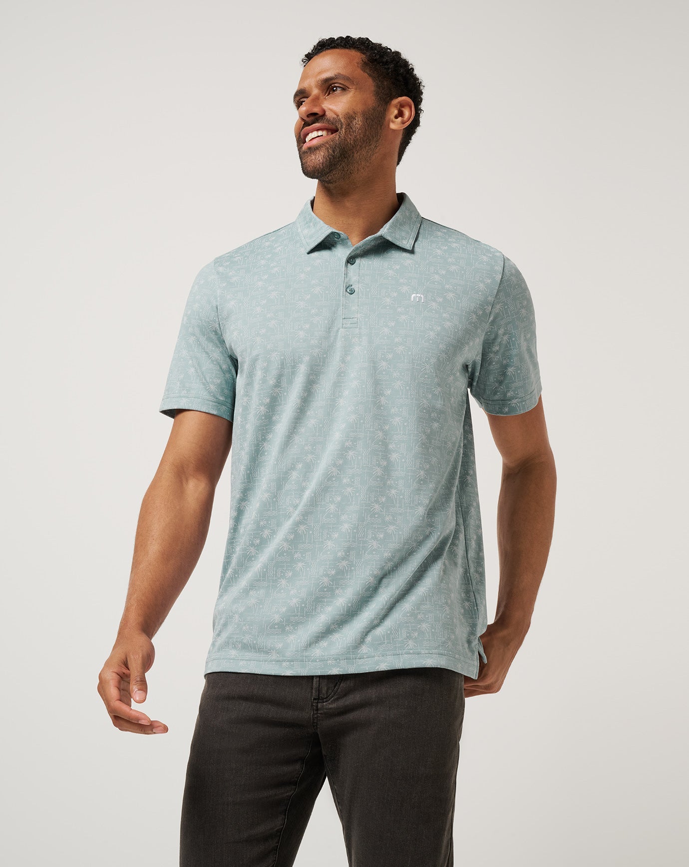 Men Crystal Sea Polo