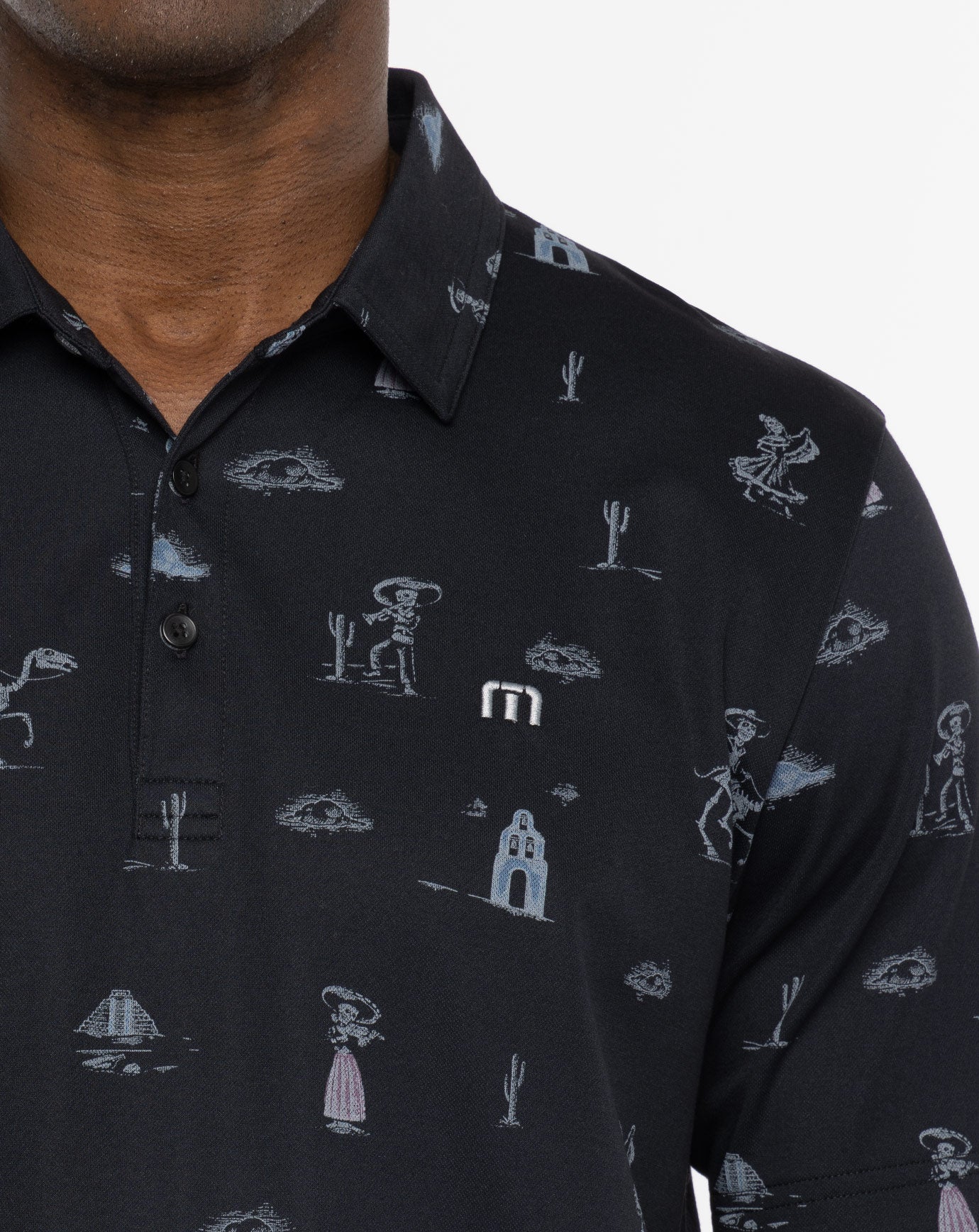 Men Acai Palm Polo