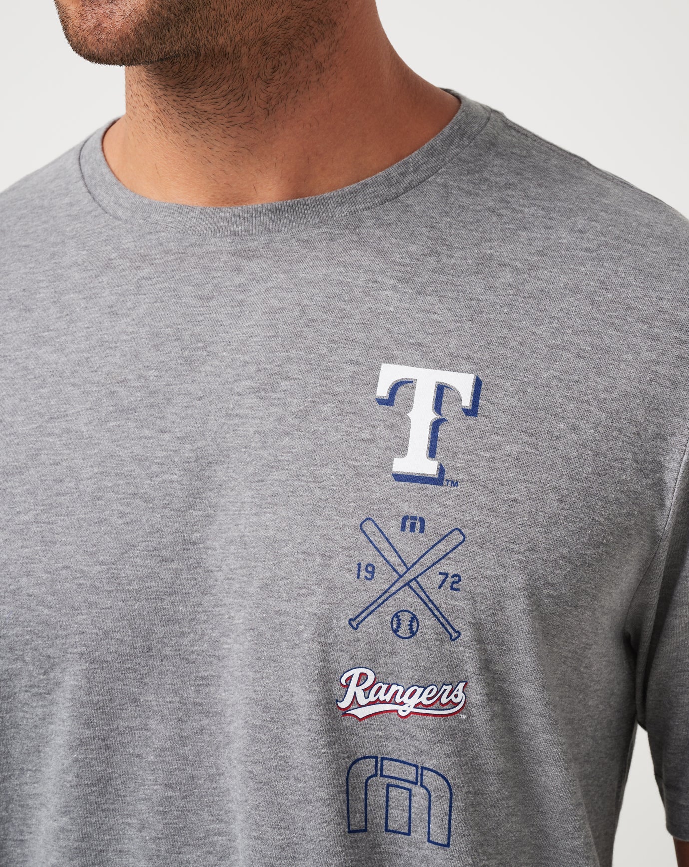 Men|New Texas Rangers Sunset Slam Tee