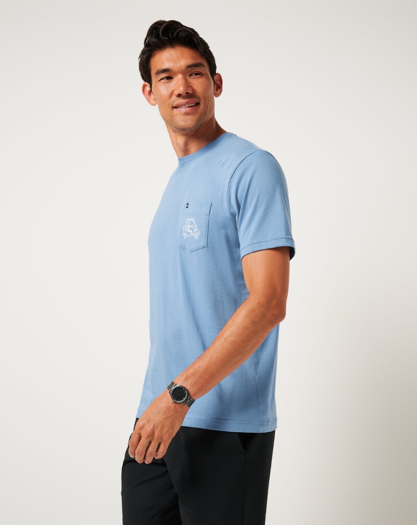 Men Lost Mapes Pocket Tee