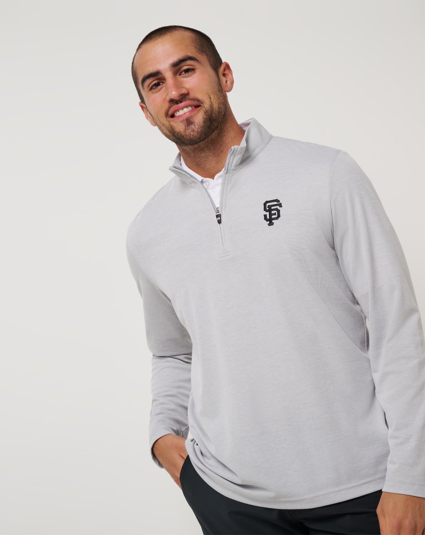 Men|New San Francisco Giants Time To Tailgate Quarter Zip