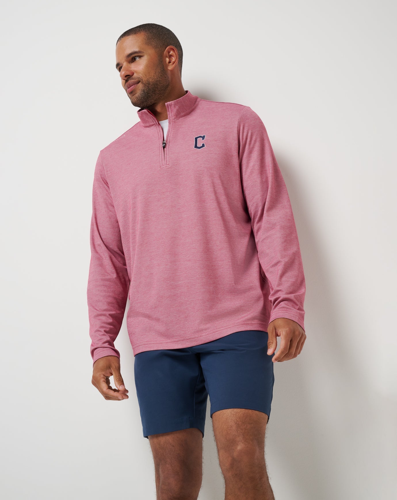 Men|Game Day|New Cleveland Guardians Time To Tailgate Quarter Zip