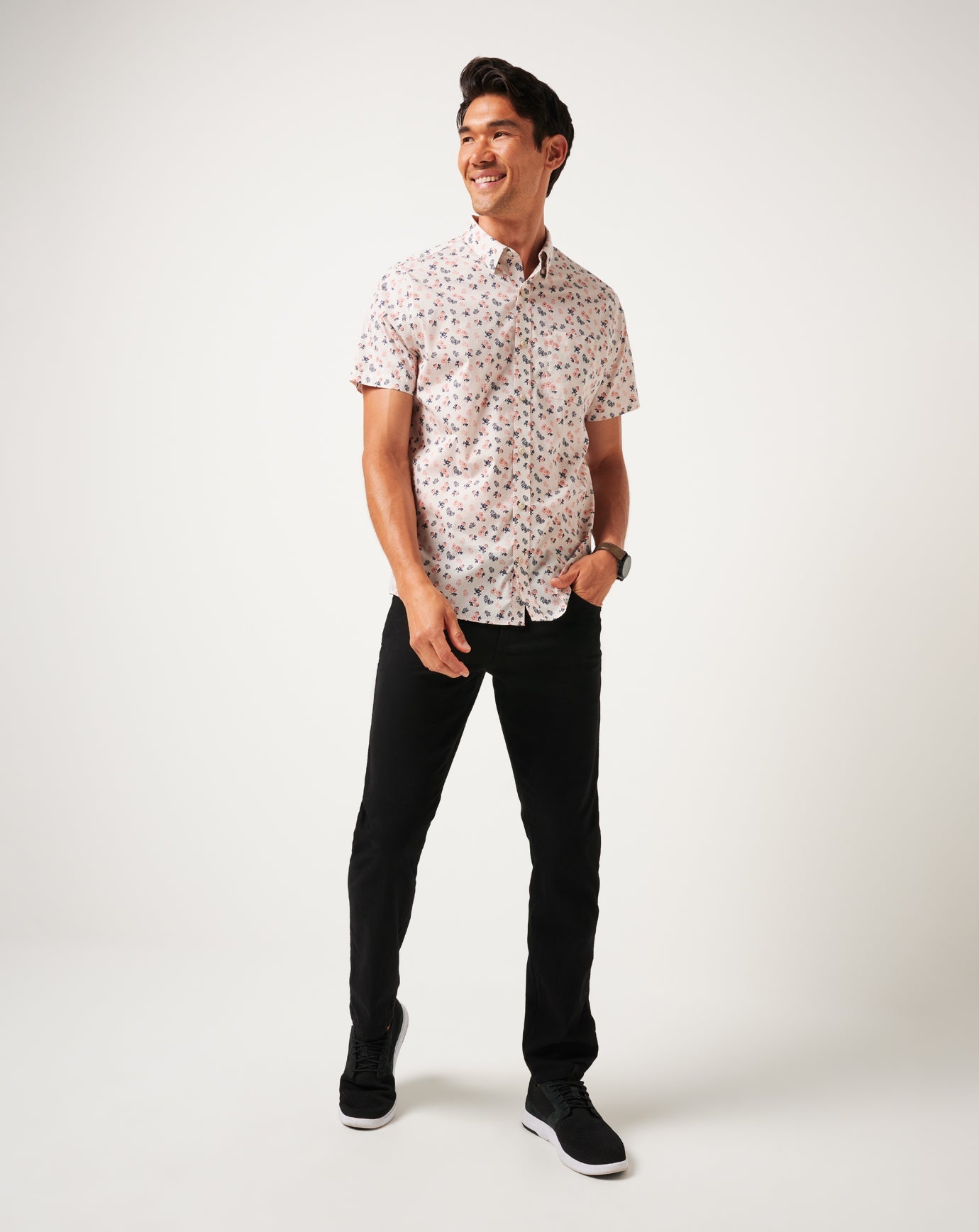 Men Something New Button-Up