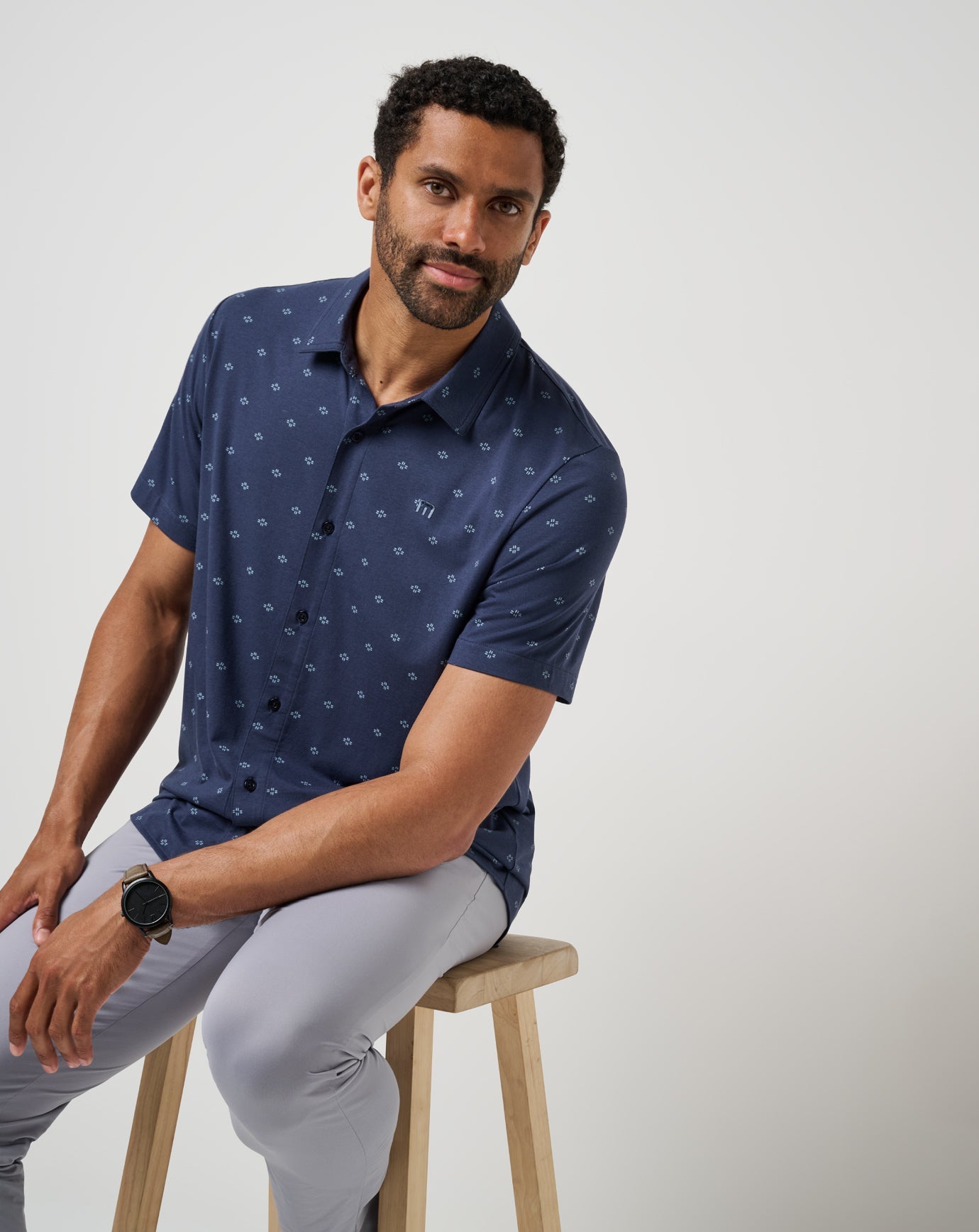 Men Shore Of It Button-Up