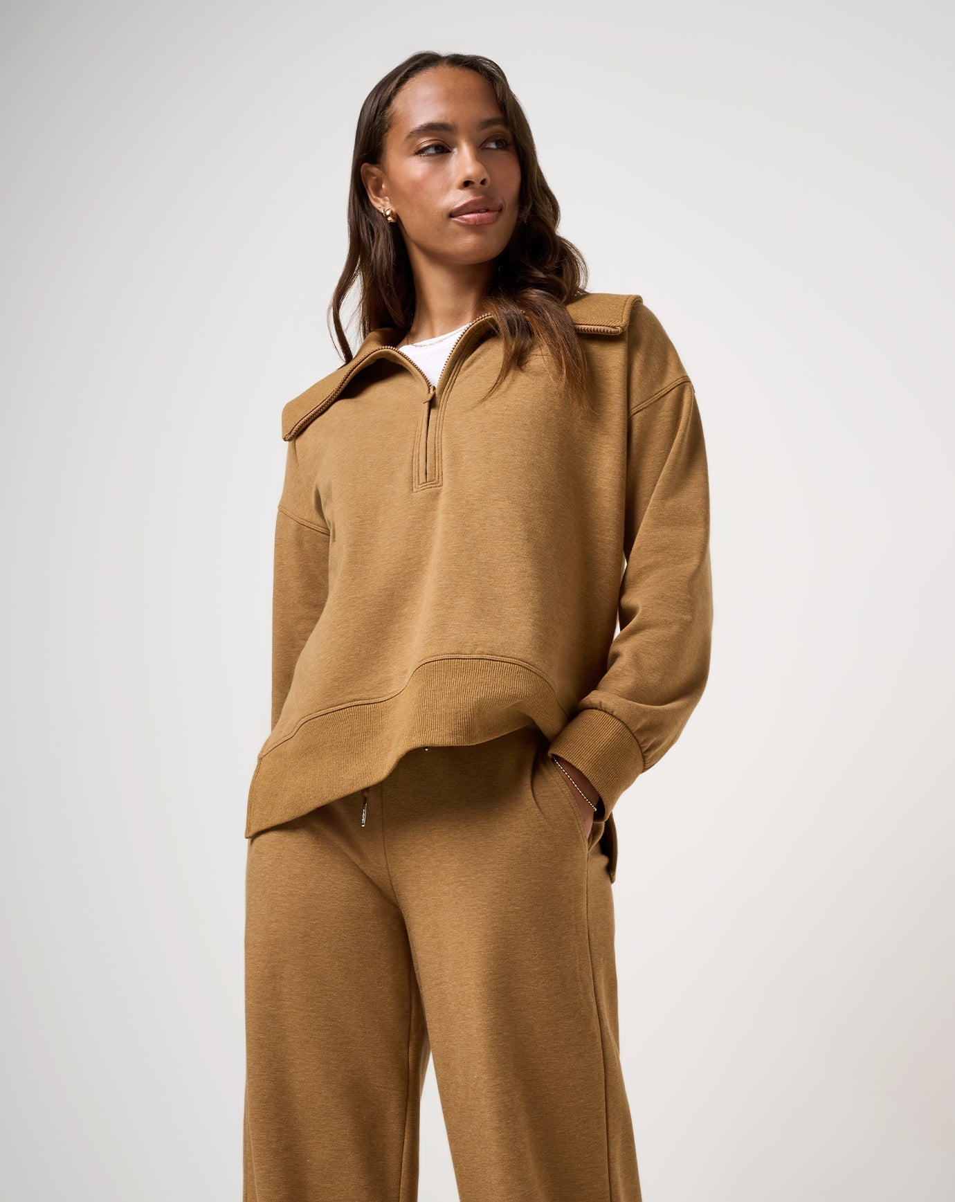 Women Save The Day Cloud Half Zip 2.0