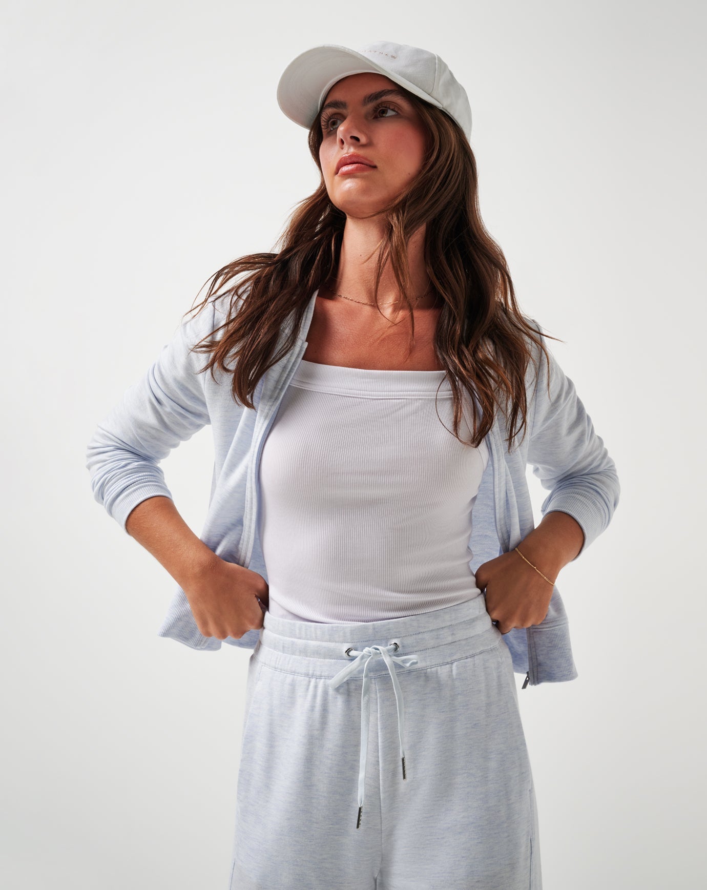 Women Cloud Terry Zip Hoodie