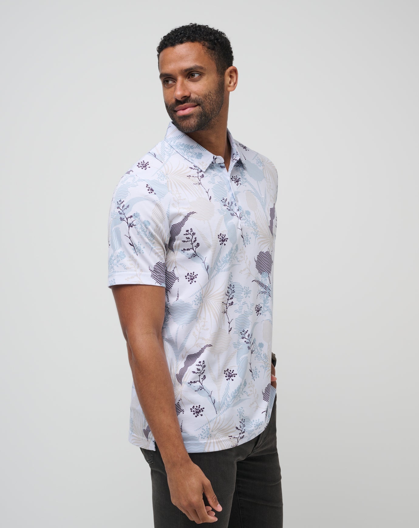 Men Tropical Fusion Polo