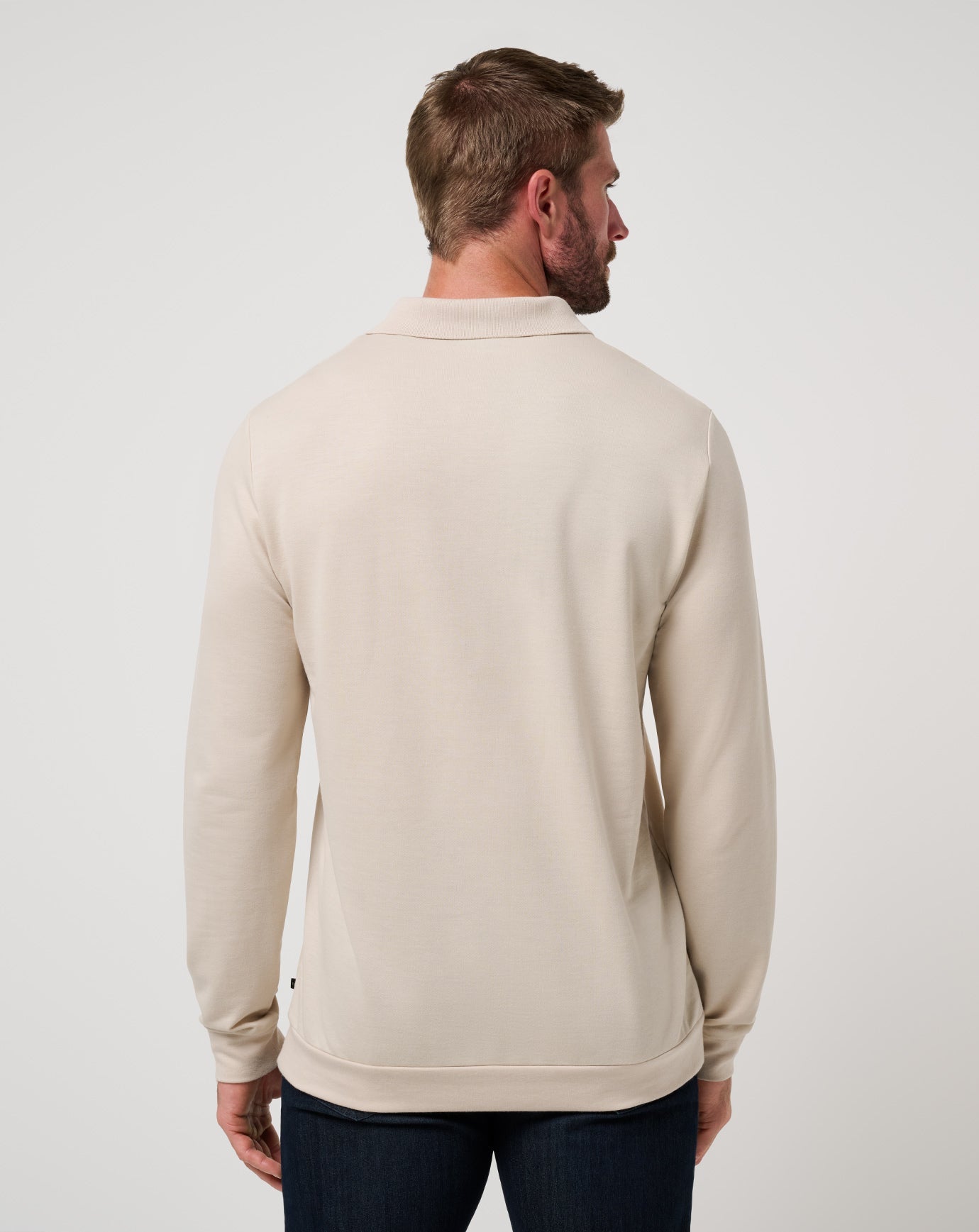 Men December First Long Sleeve Polo