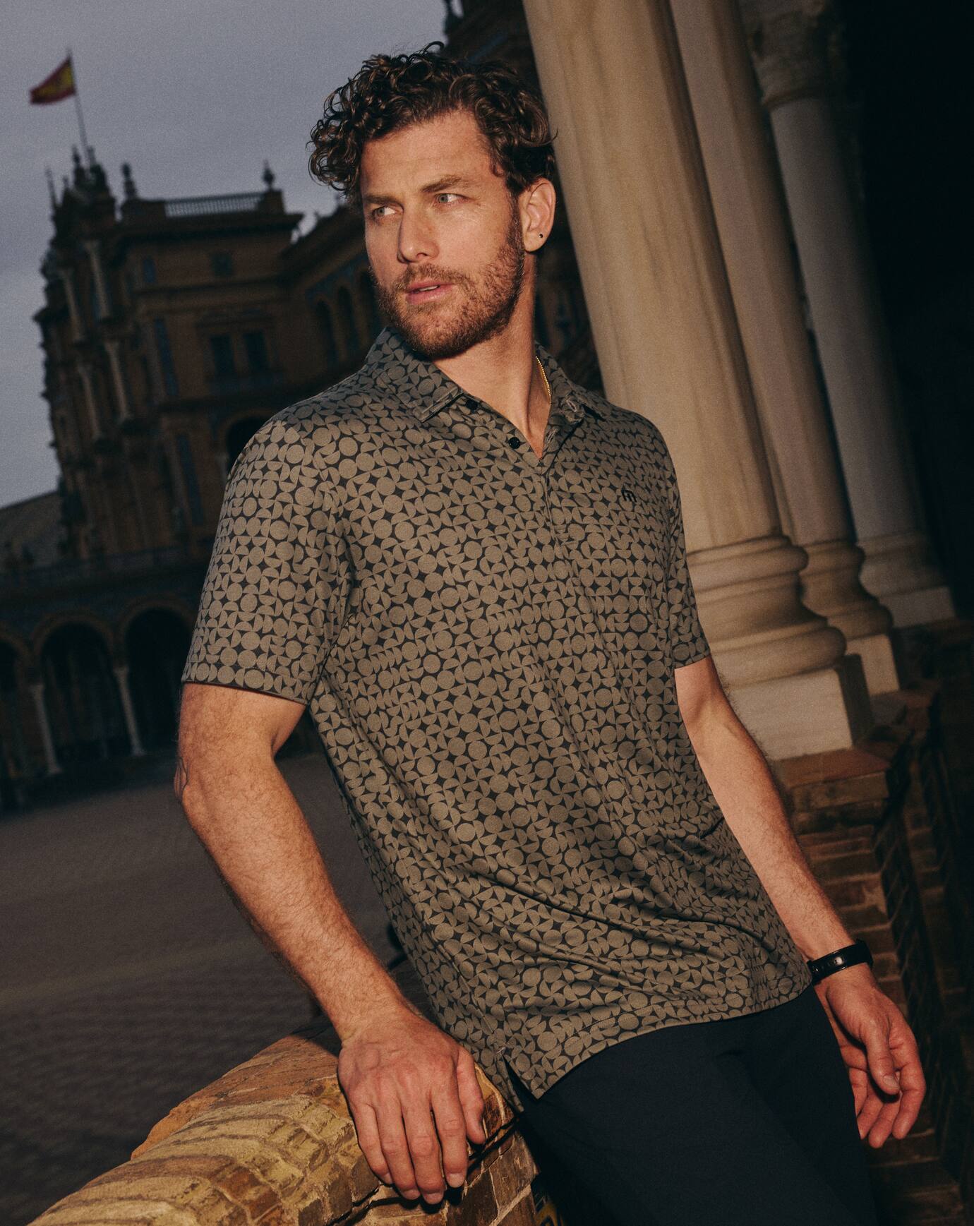 Men|Golf Featherweight Caves Polo