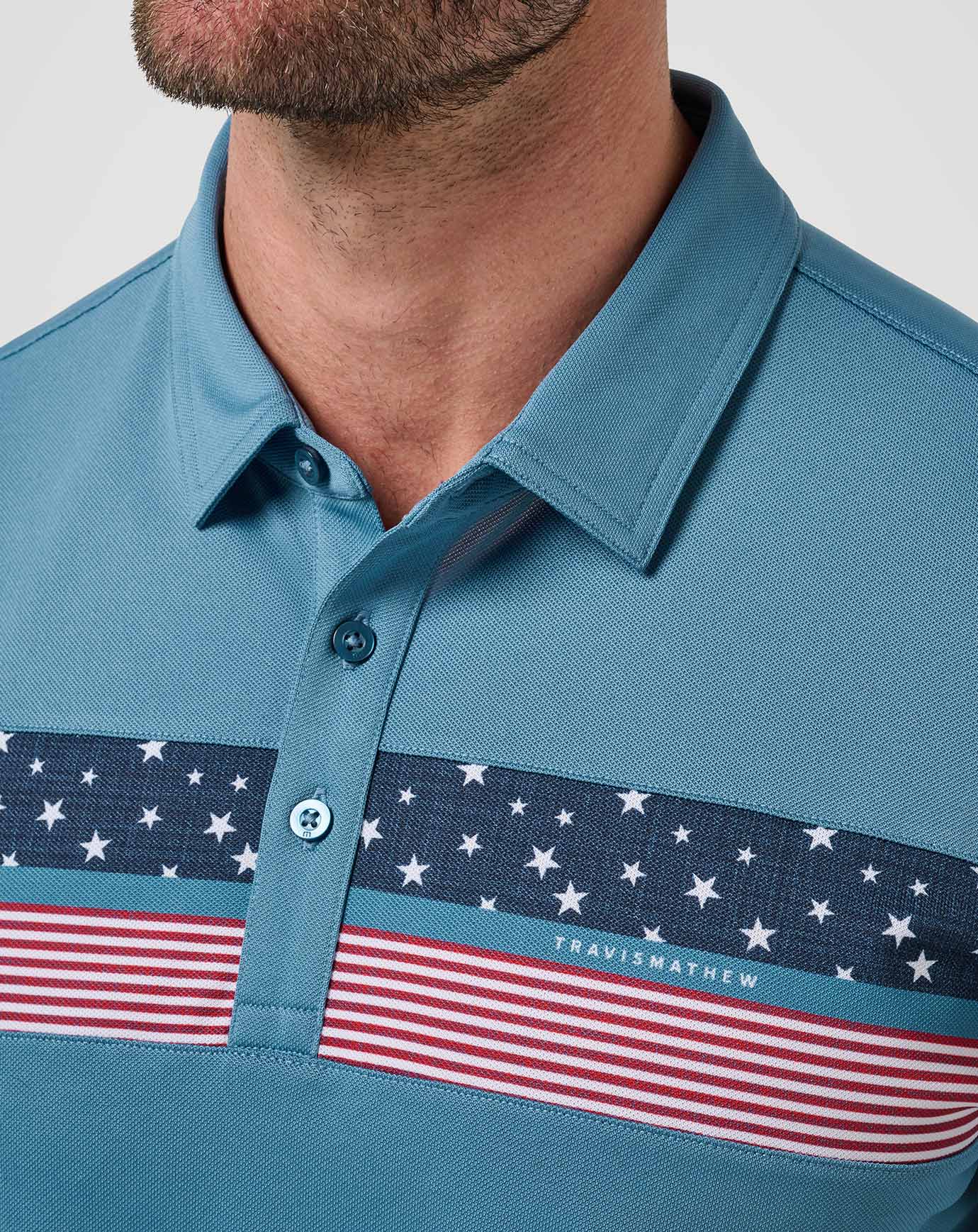 Men|Golf Good Good Patriot Polo