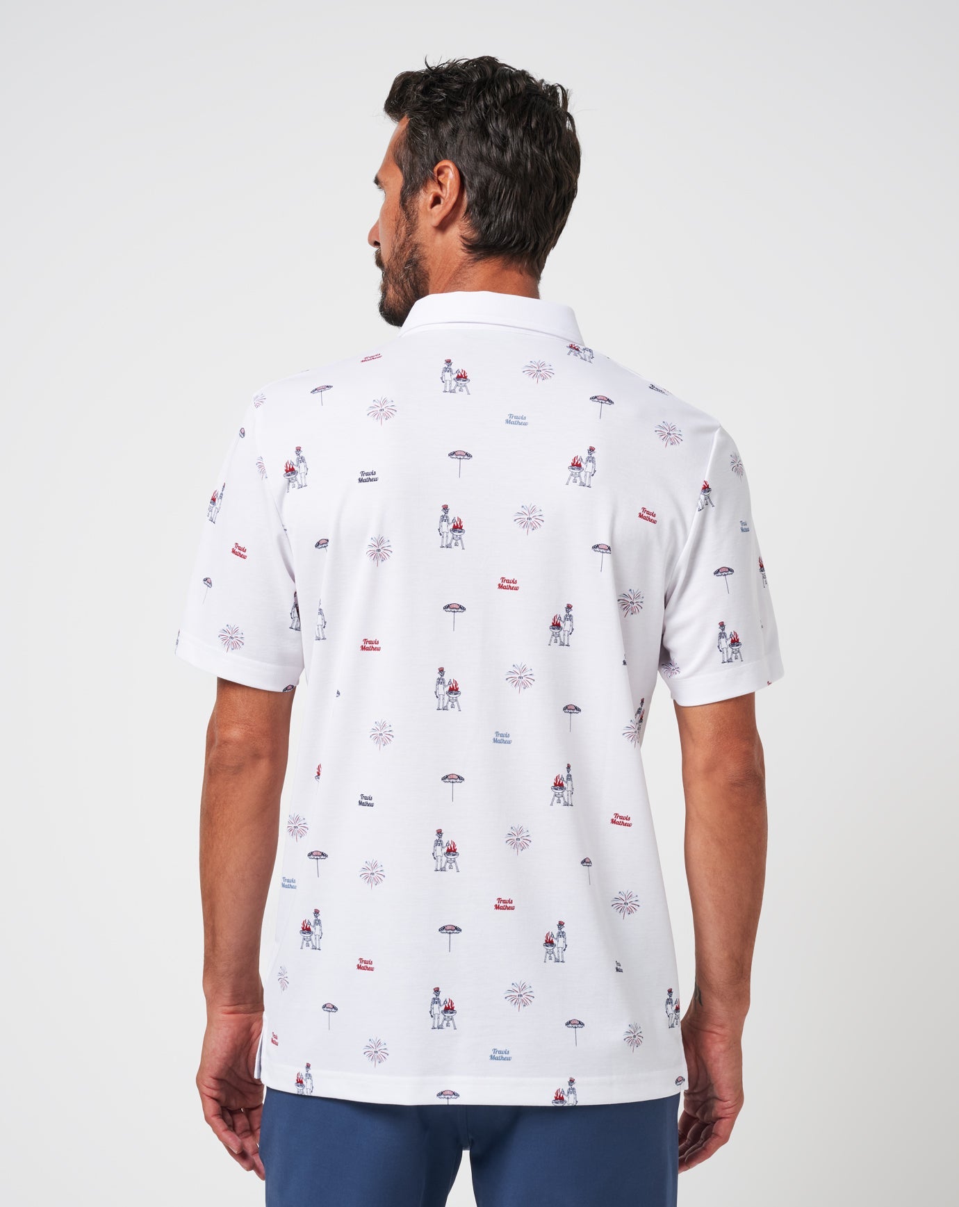 Men Neighborhood Party Polo