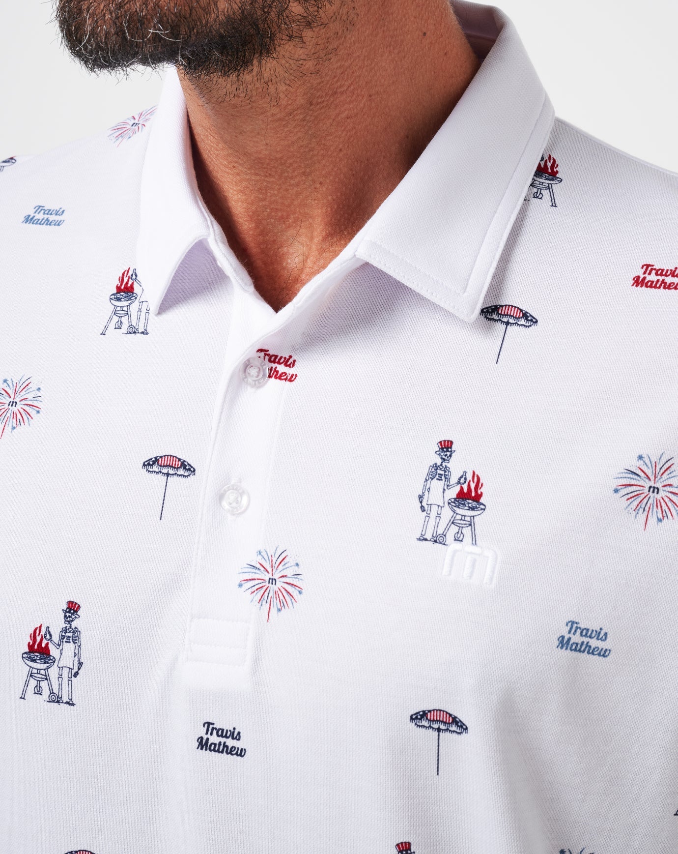 Men Neighborhood Party Polo