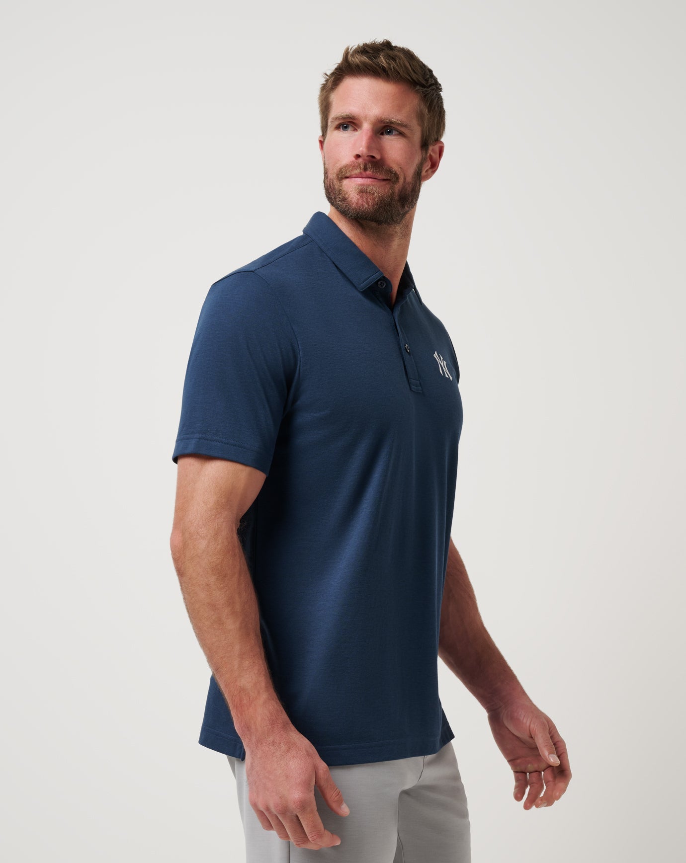 Men|Game Day|New New York Yankees Playoff Pitch Polo