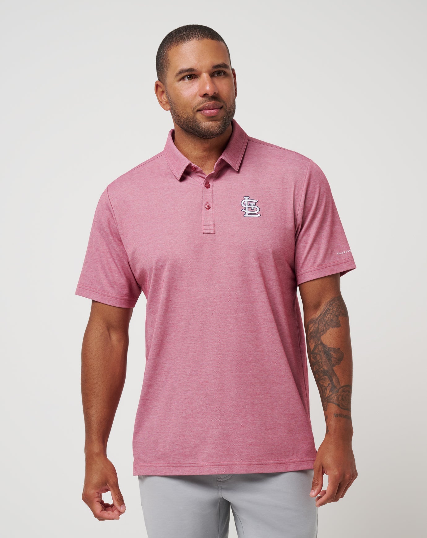 Men|New St Louis Cardinals Playoff Pitch Polo