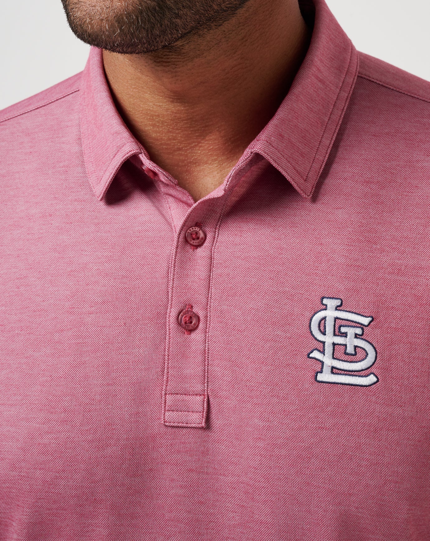 Men|New St Louis Cardinals Playoff Pitch Polo