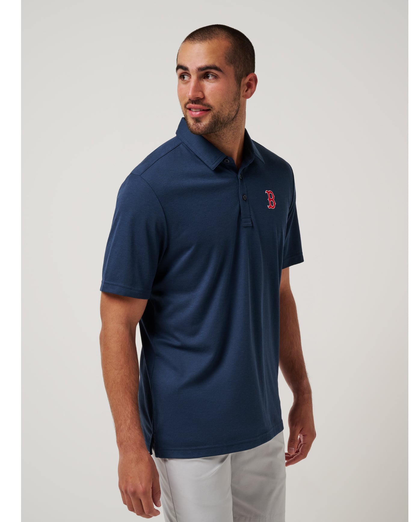 Men|Game Day|New Boston Red Sox Playoff Pitch Polo