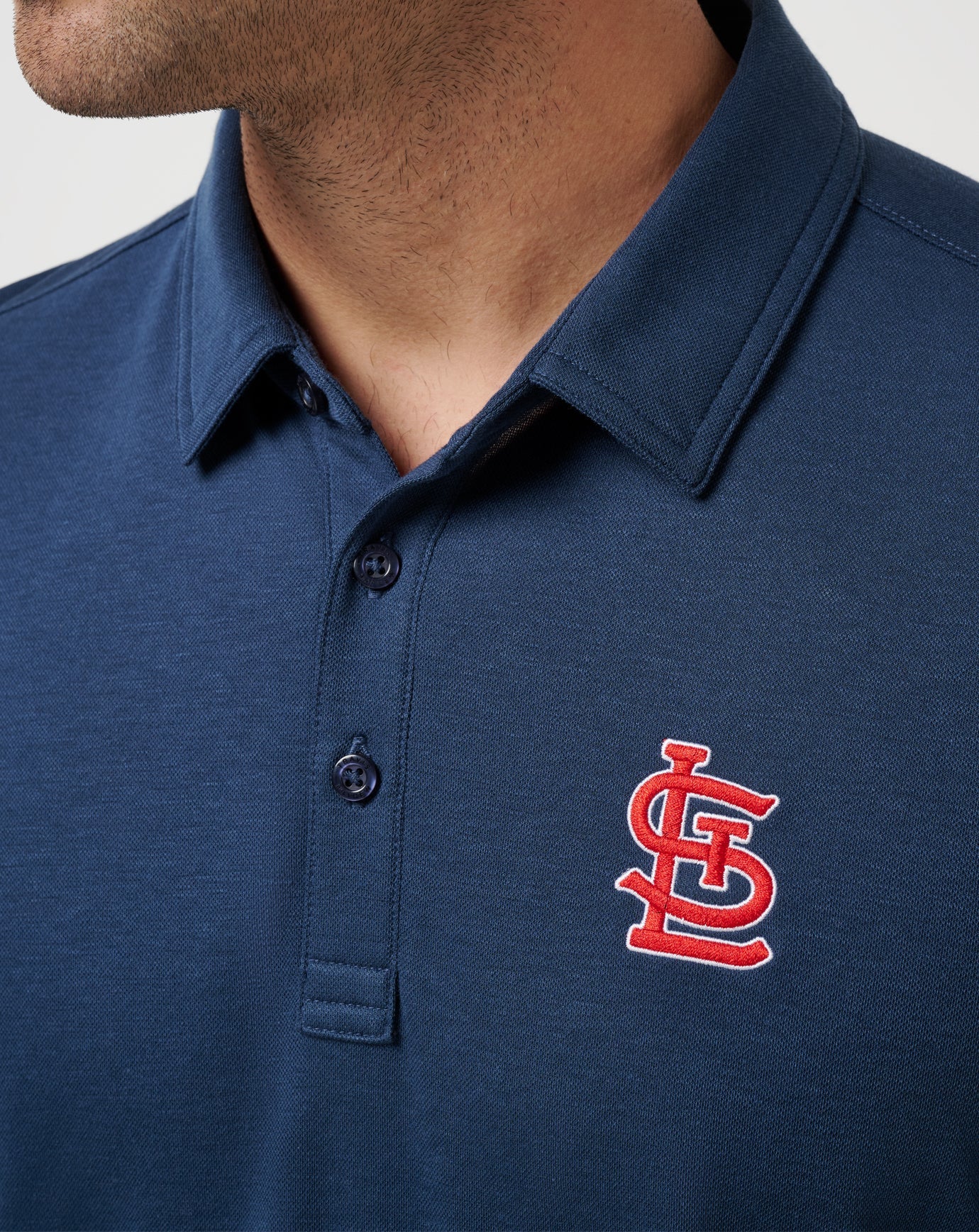 Men|New St Louis Cardinals Playoff Pitch Polo
