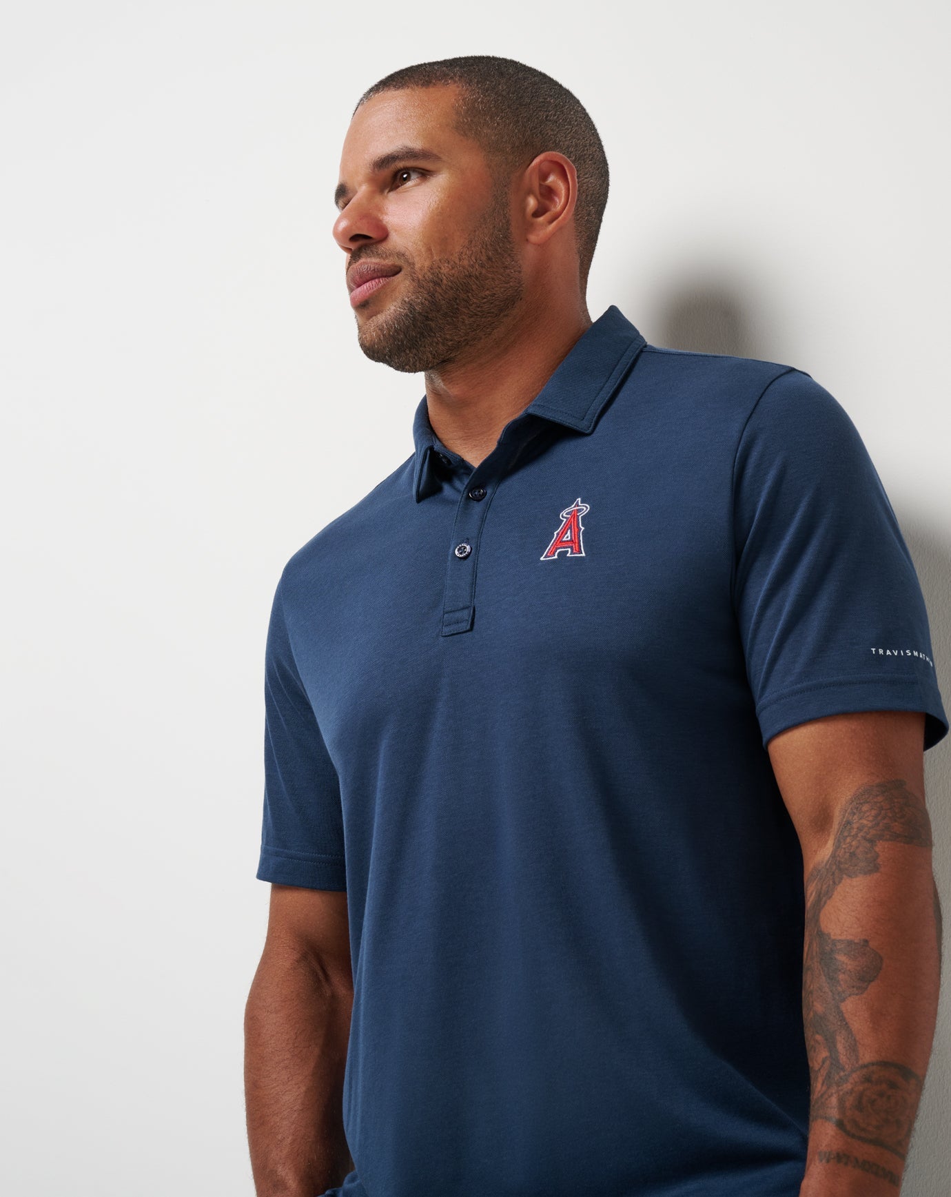 Men|New Los Angeles Angels Playoff Pitch Polo