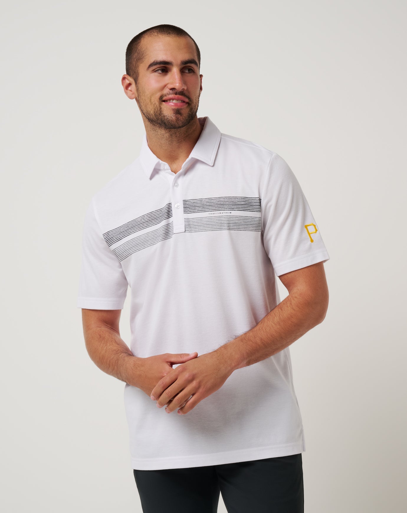 Men|New Pittsburgh Pirates Top Recruit Polo