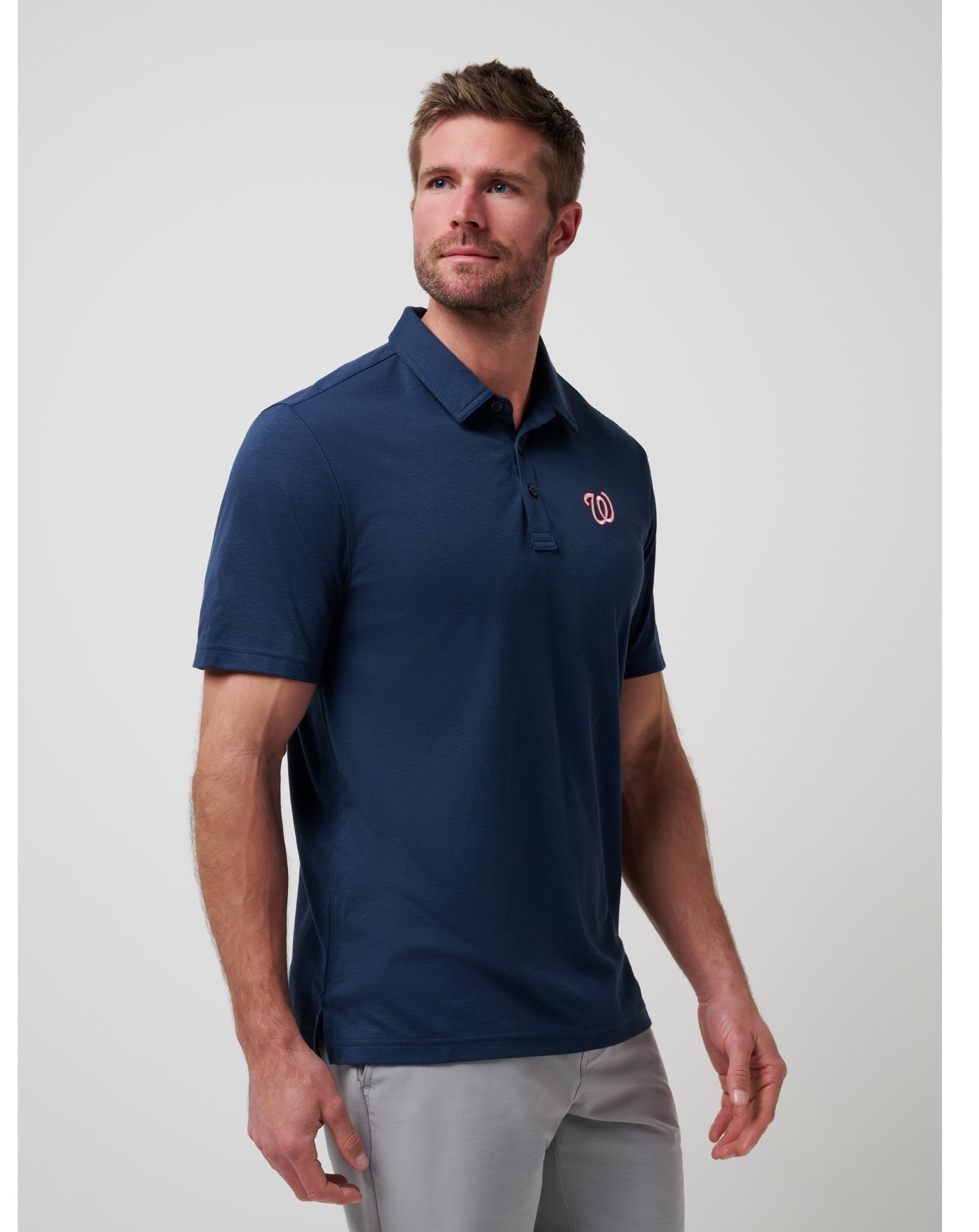 Men|New Washington Nationals Playoff Pitch Polo