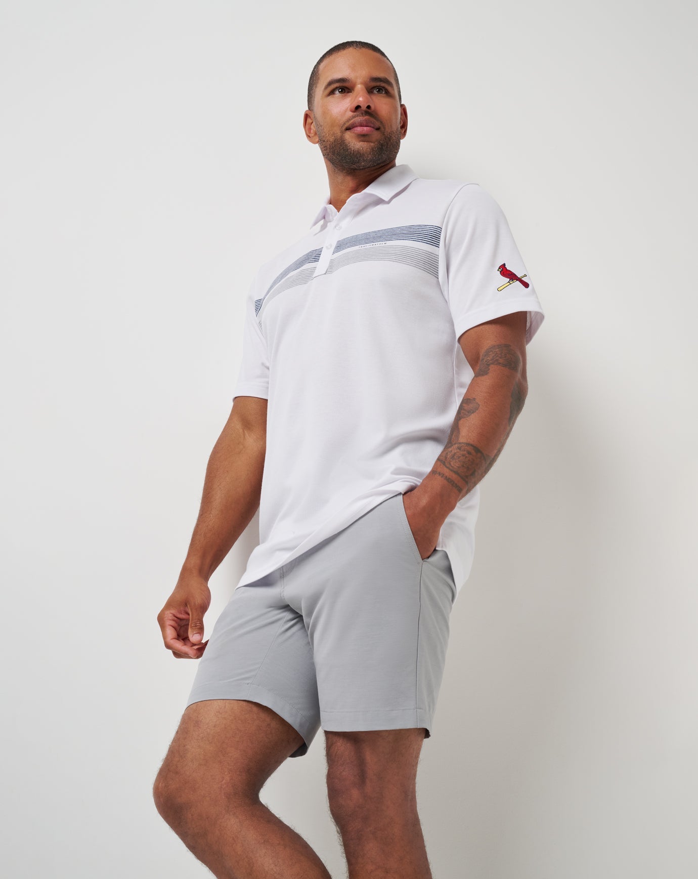 Men|New St Louis Cardinals Top Recruit Polo