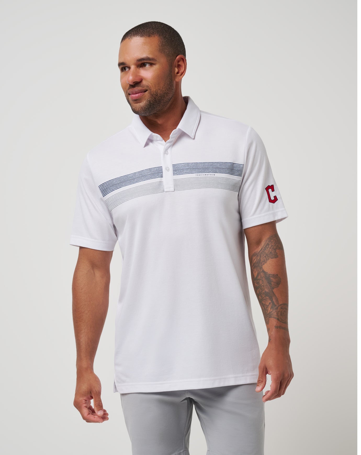 Men|Game Day|New Cleveland Guardians Top Recruit Polo