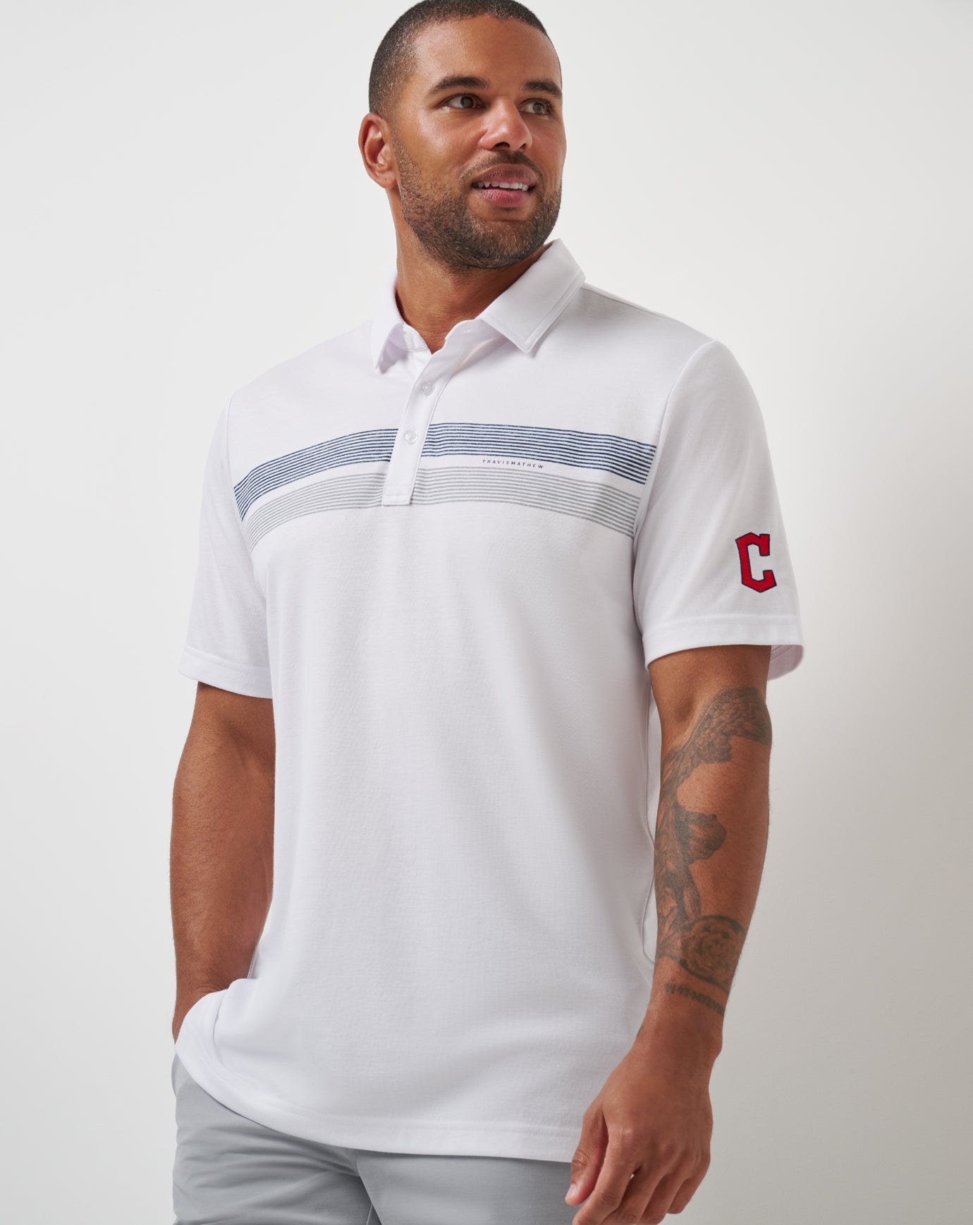 Men|Game Day|New Cleveland Guardians Top Recruit Polo