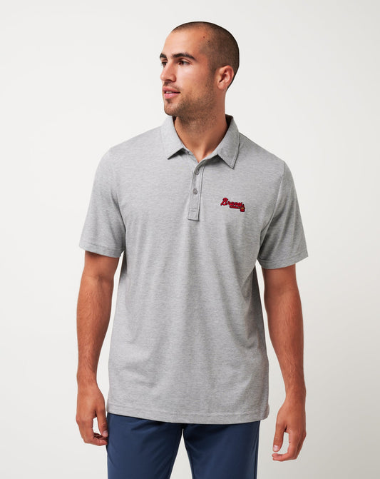 Men|New Atlanta Braves The Zinna Polo