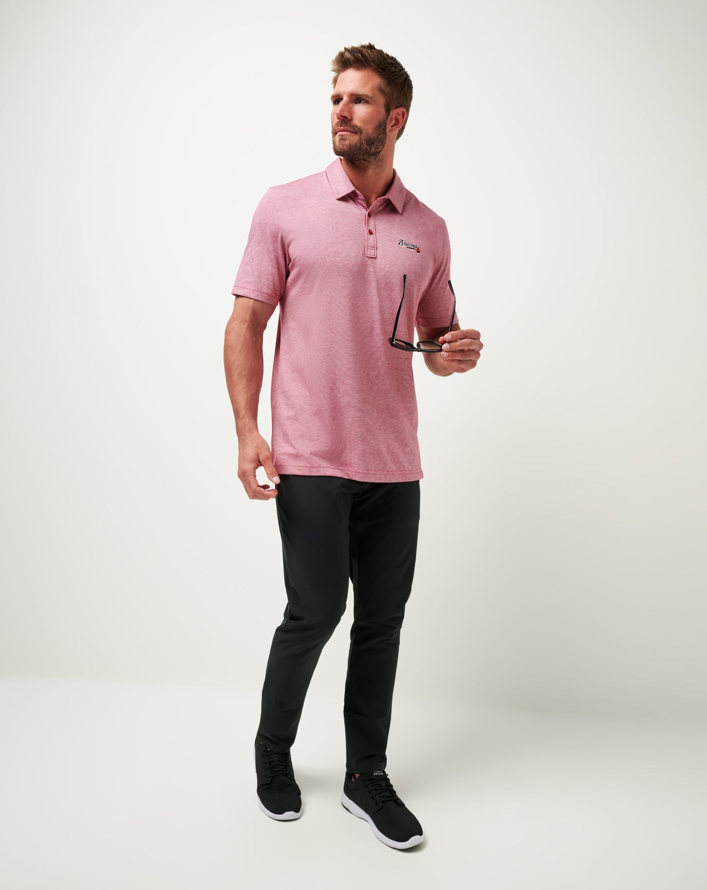 Men|New Atlanta Braves The Zinna Polo