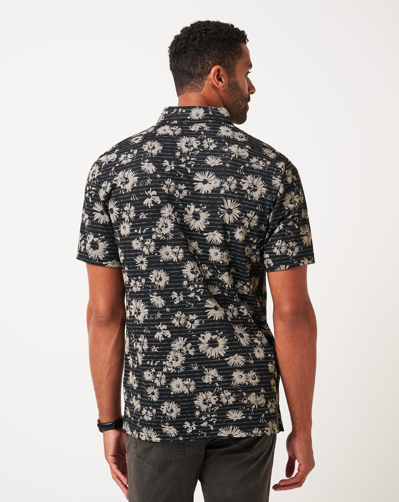 Men|Golf Shaded Grove Polo