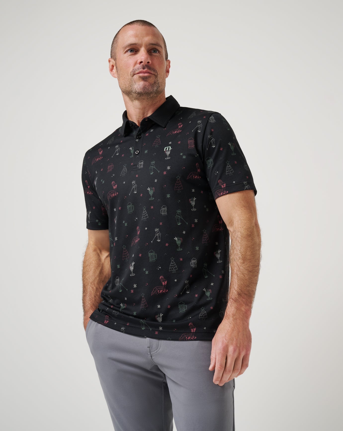 Men Holiday Magic Polo