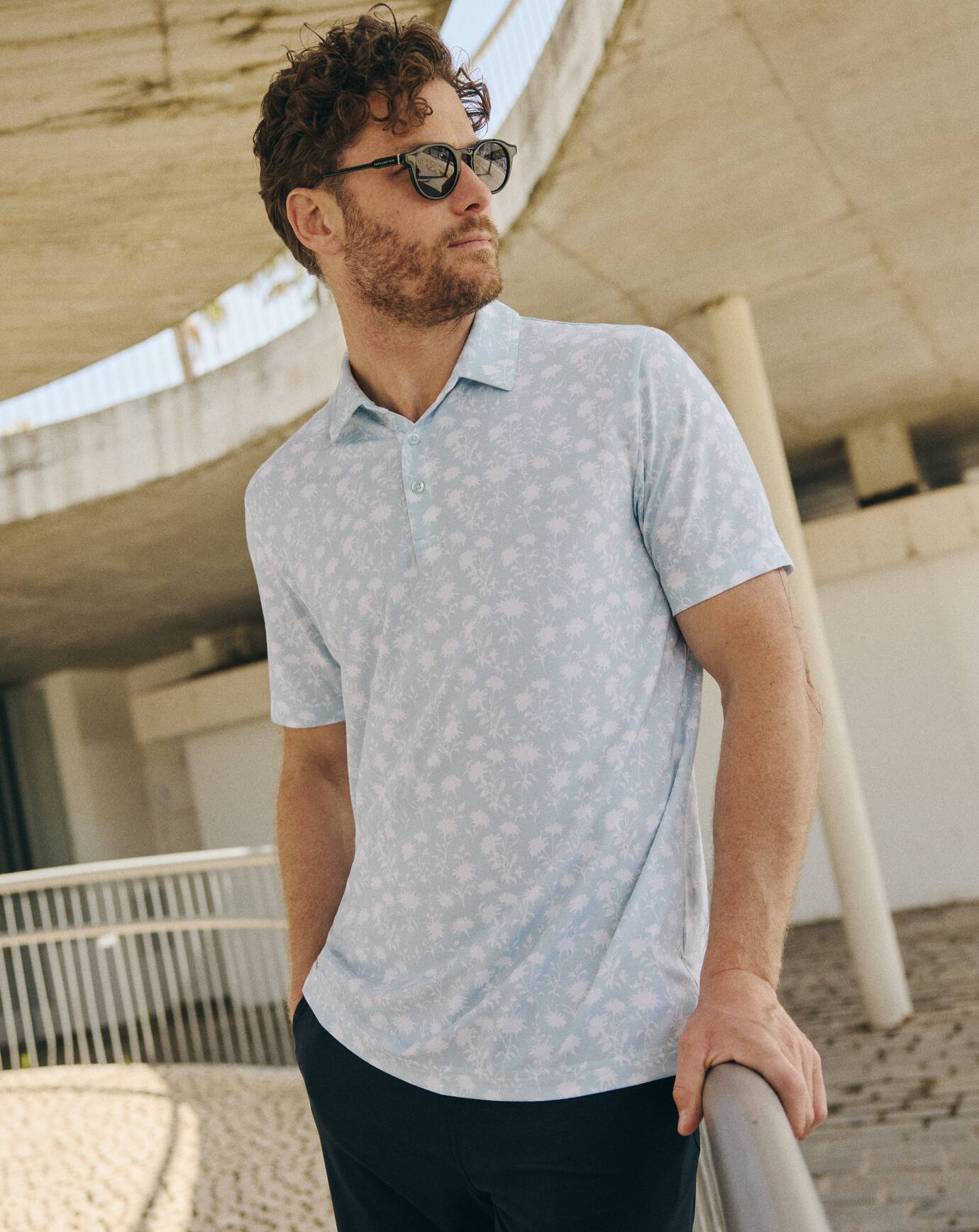Men|Golf Featherweight Cove Polo