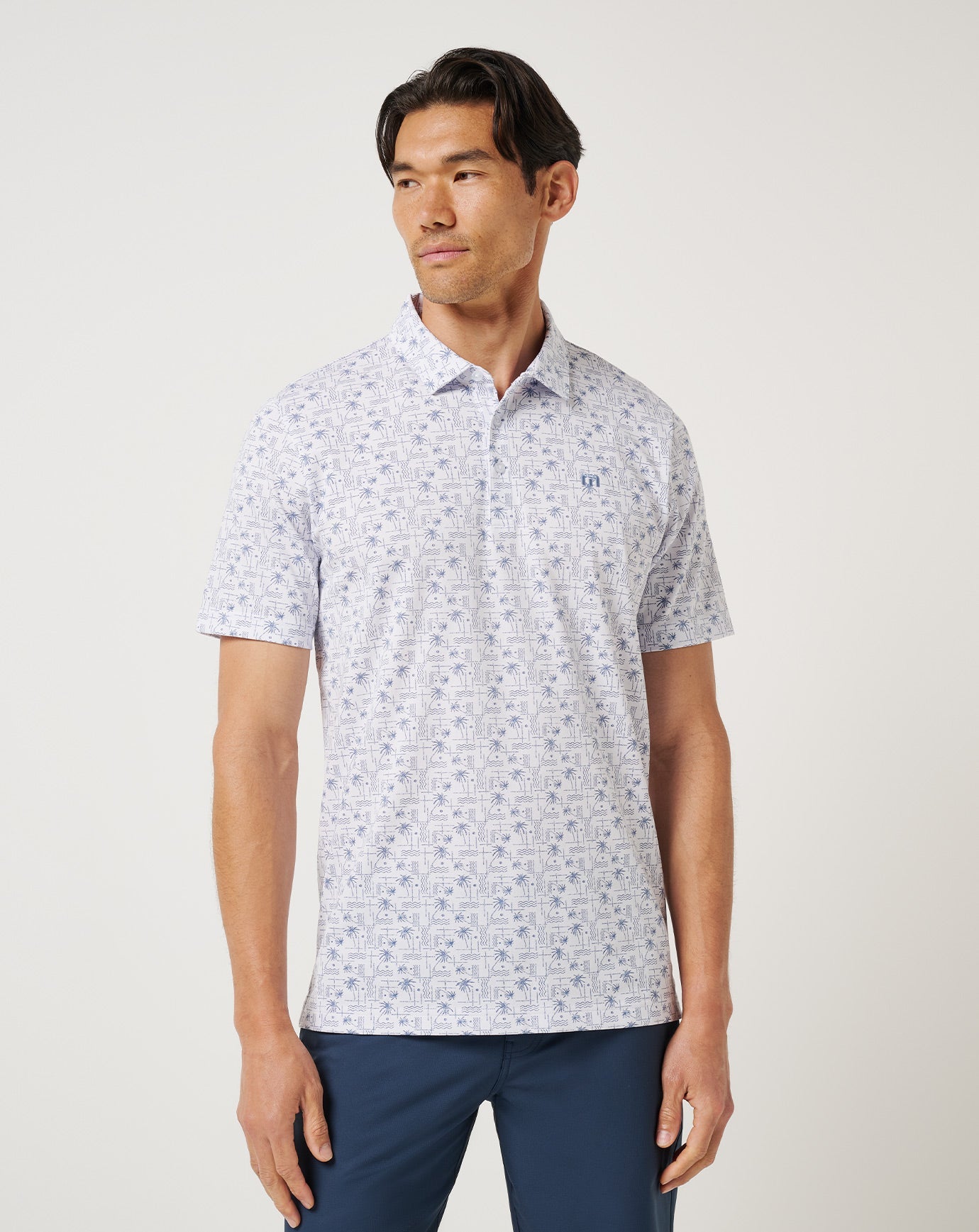 Men Crystal Sea Polo