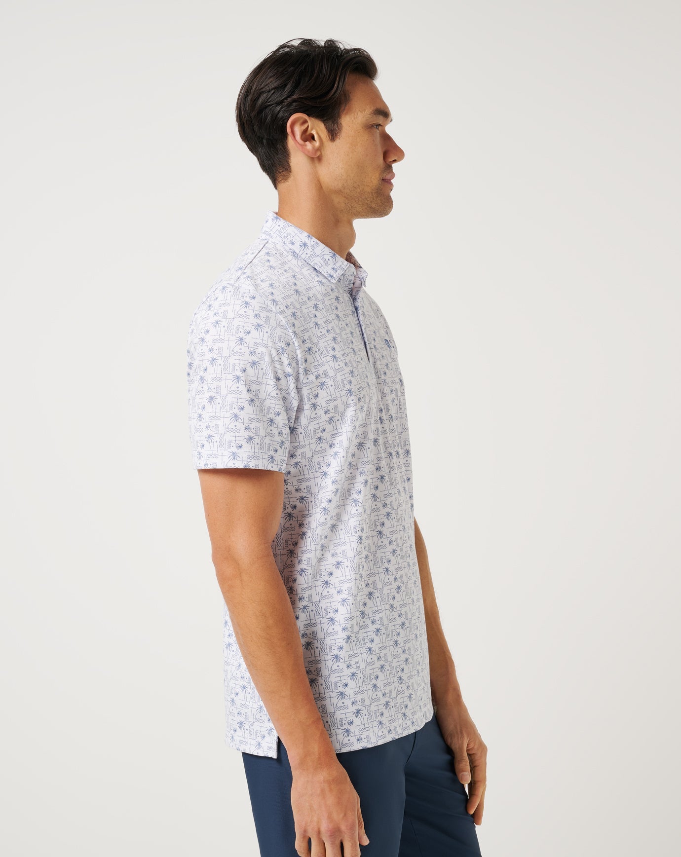 Men Crystal Sea Polo