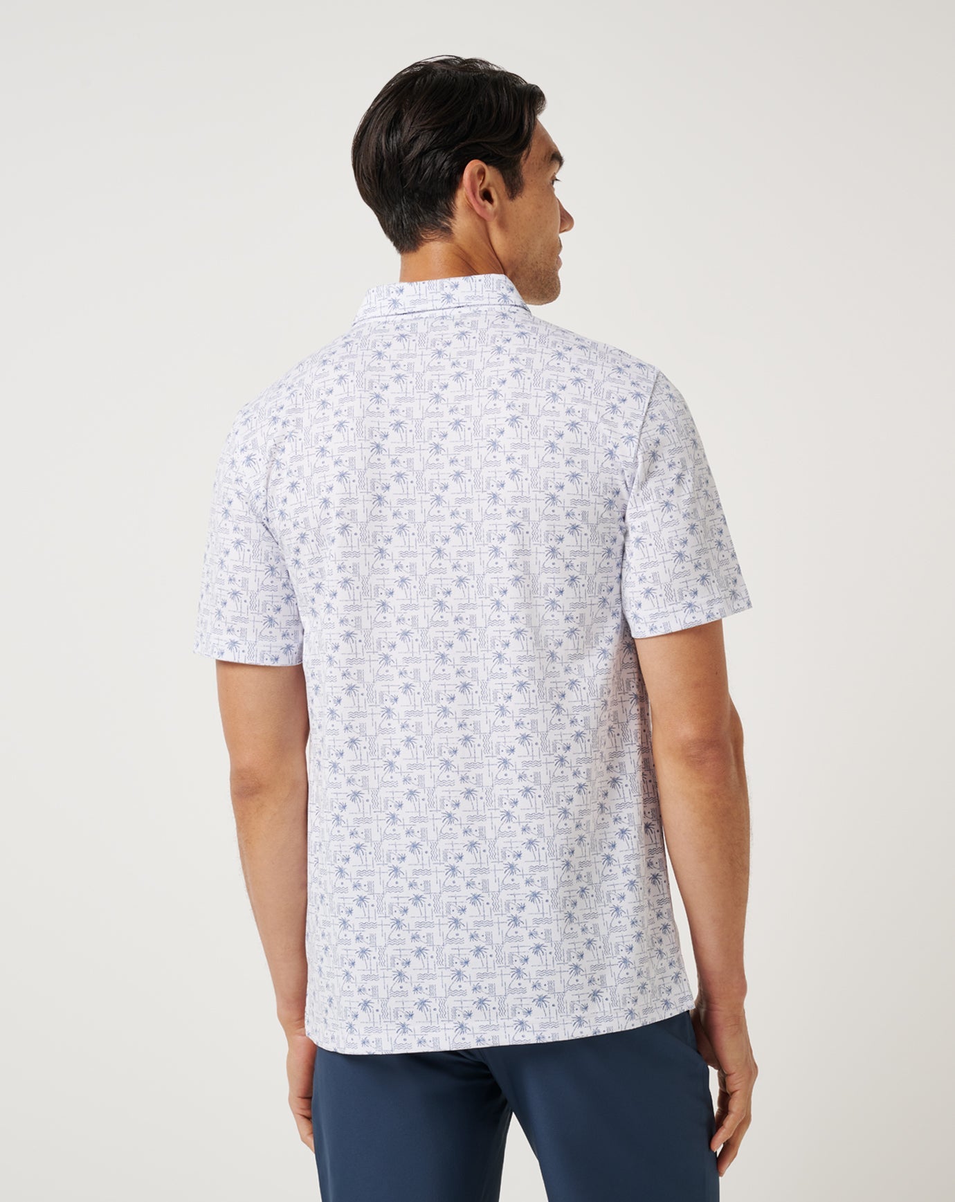 Men Crystal Sea Polo