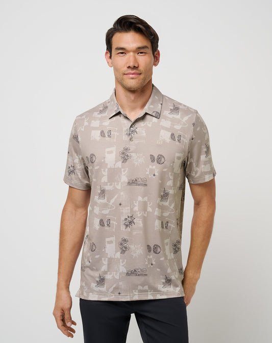 Men|Golf Featherweight Spritz Polo