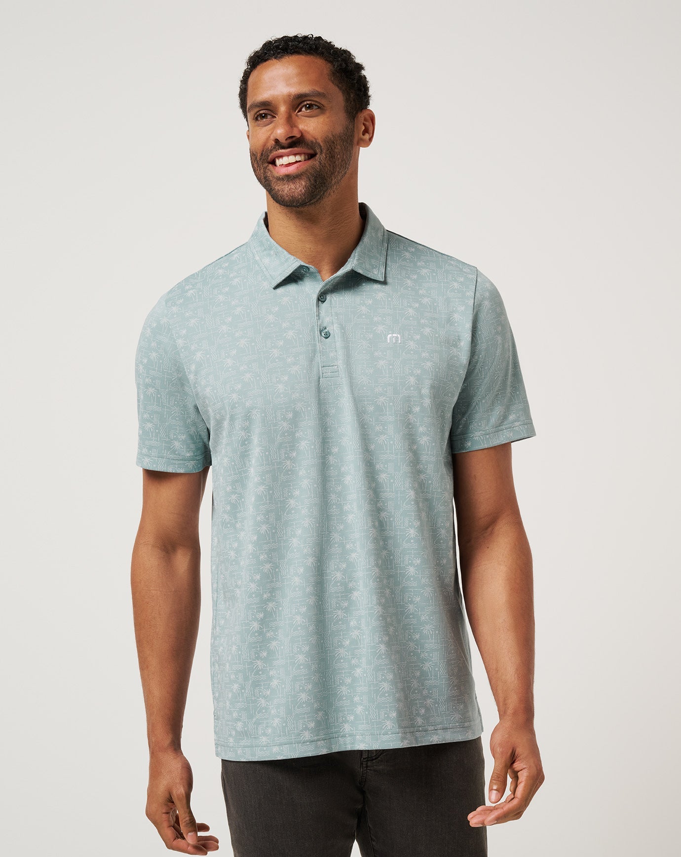 Men Crystal Sea Polo