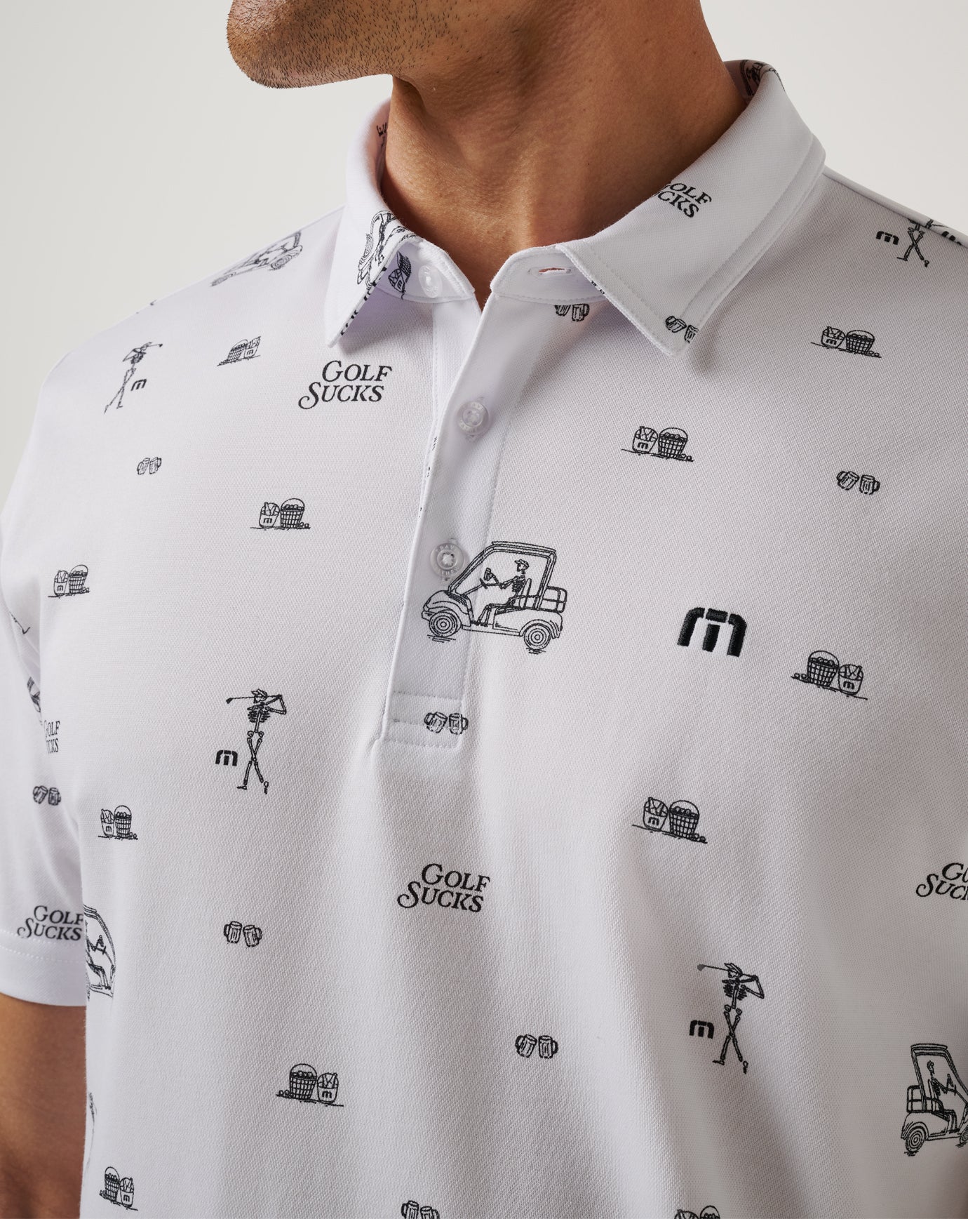 Men|Golf Golf Sucks Polo