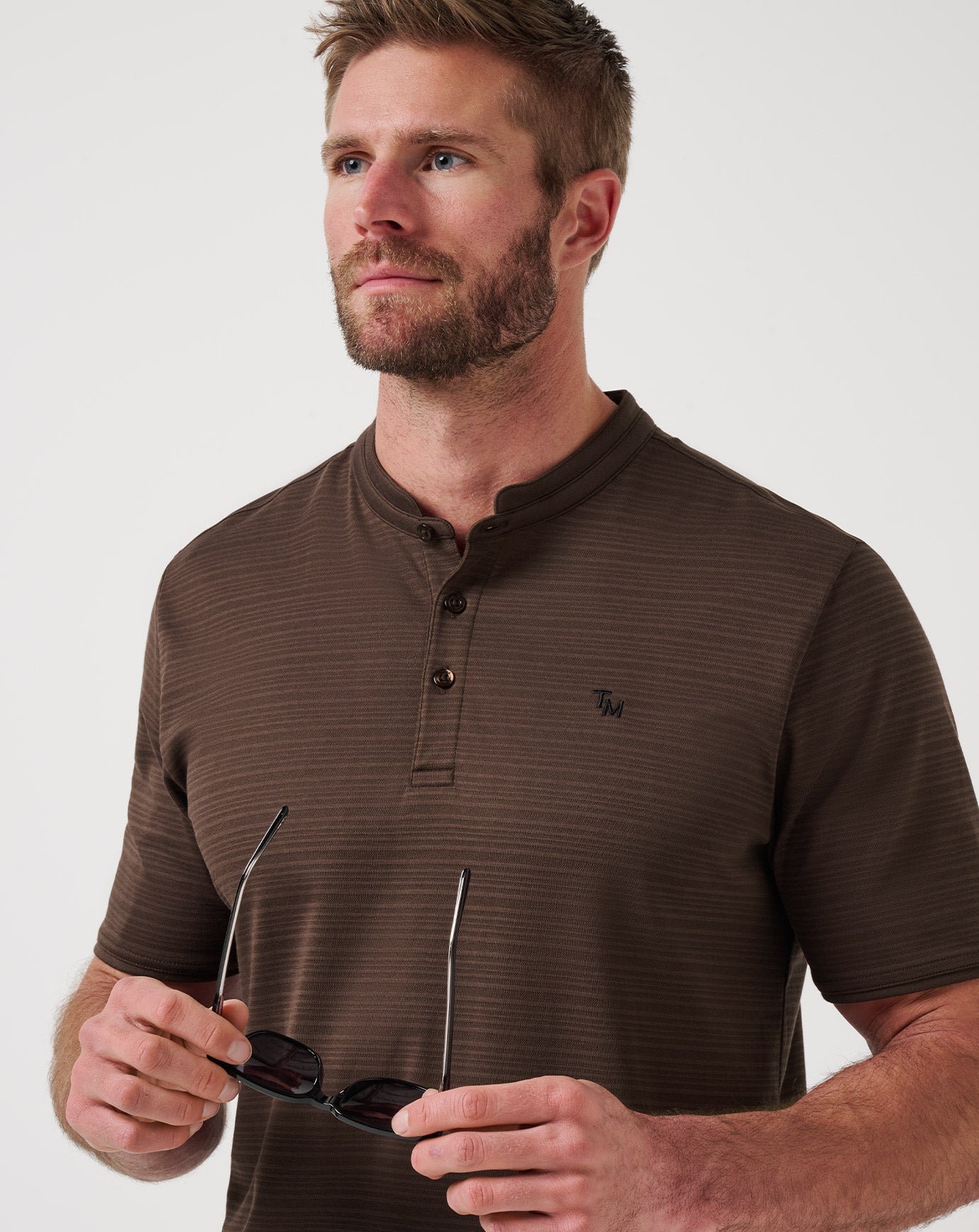 Men|New Winning Record Henley Polo