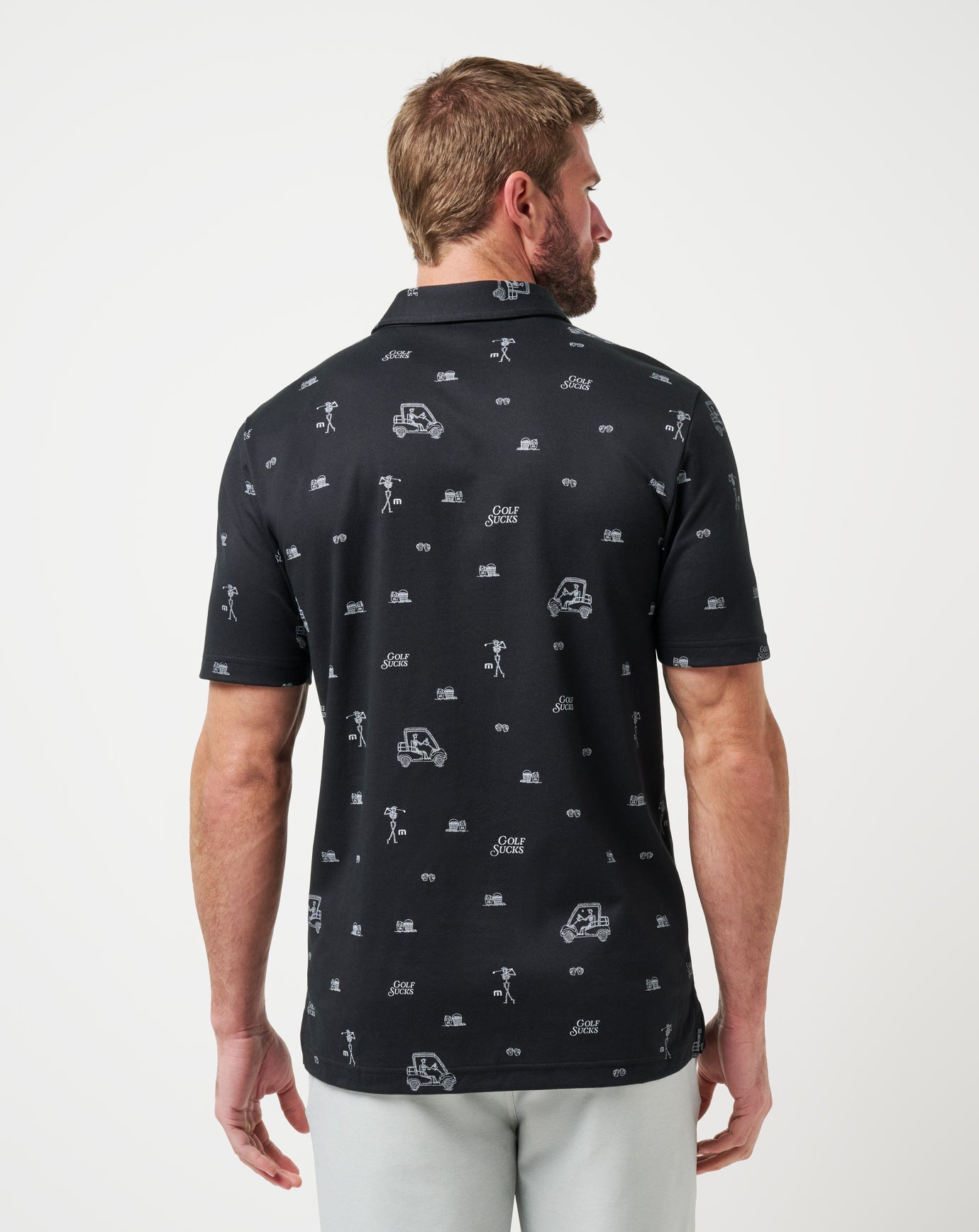 Men|Golf Golf Sucks Polo