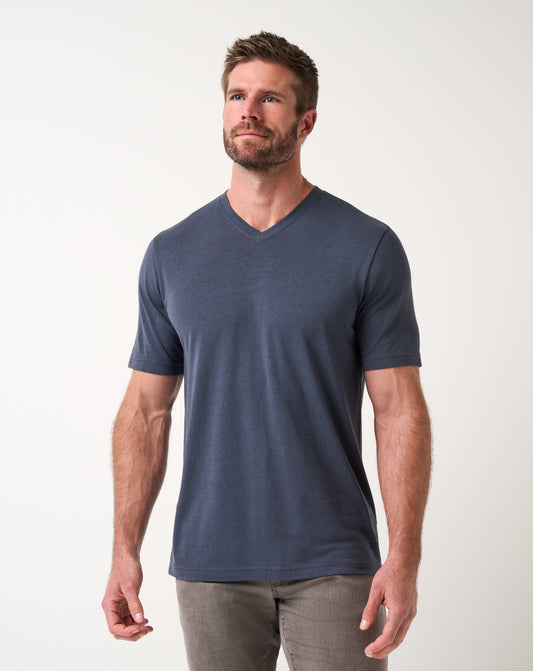 Men Cloud V-Neck Tee