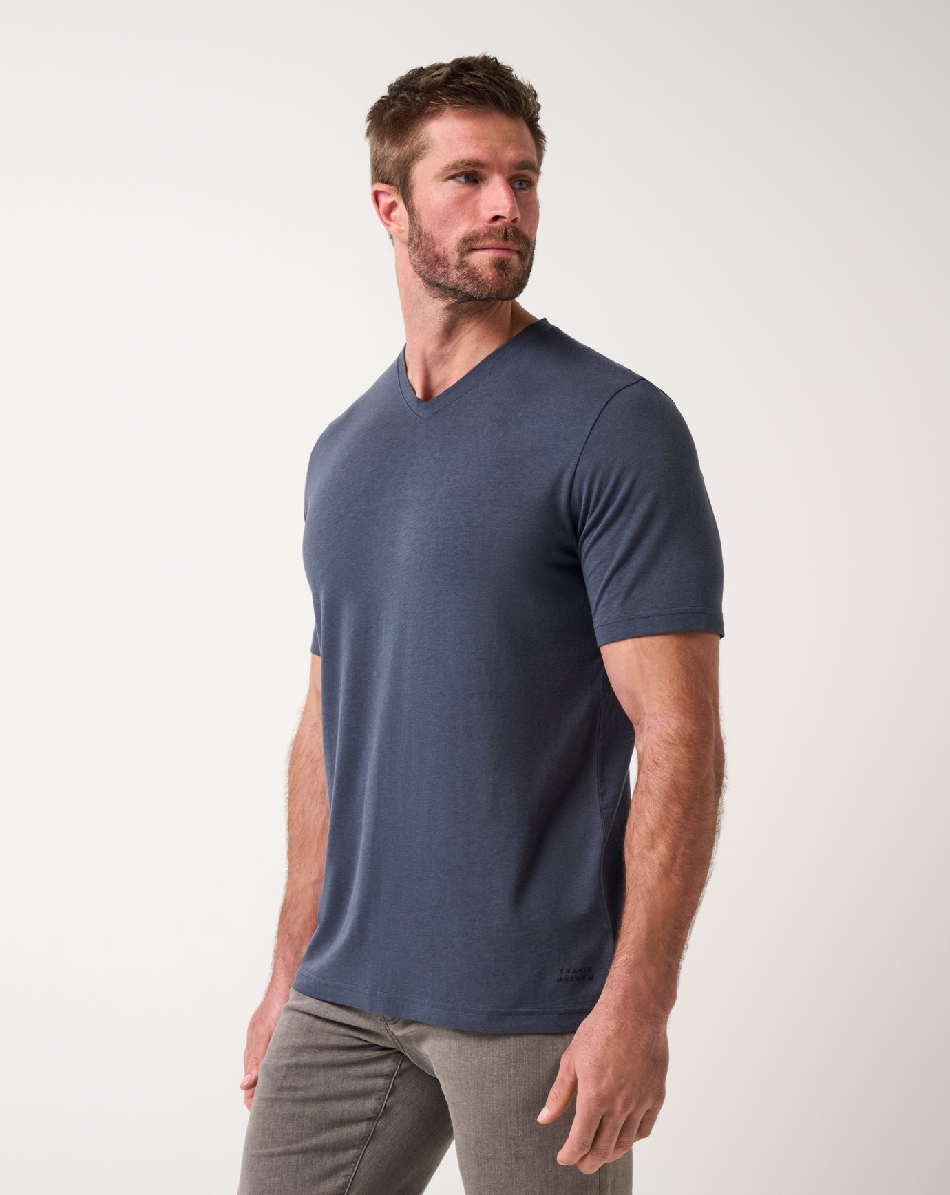 Men Cloud V-Neck Tee
