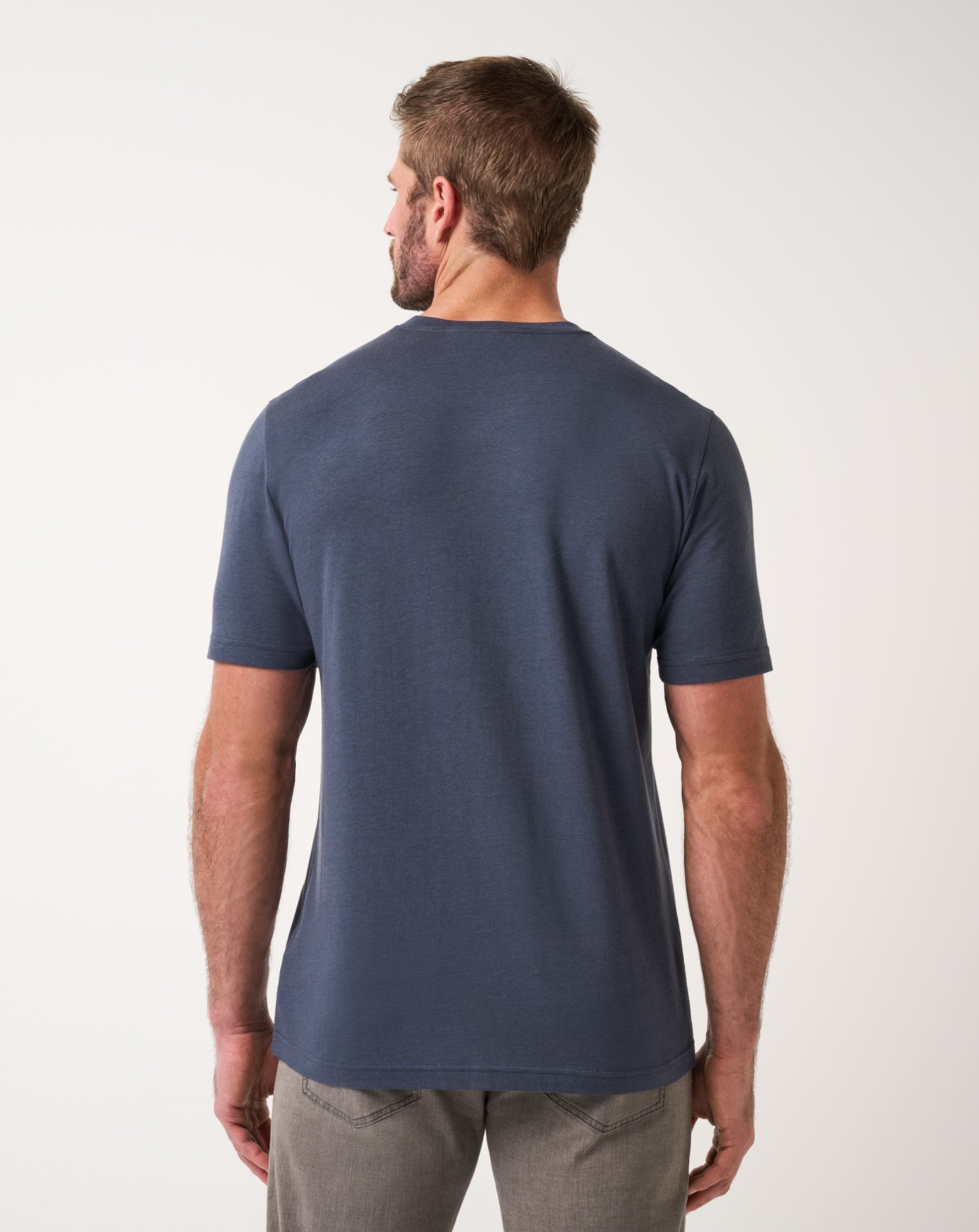Men Cloud V-Neck Tee