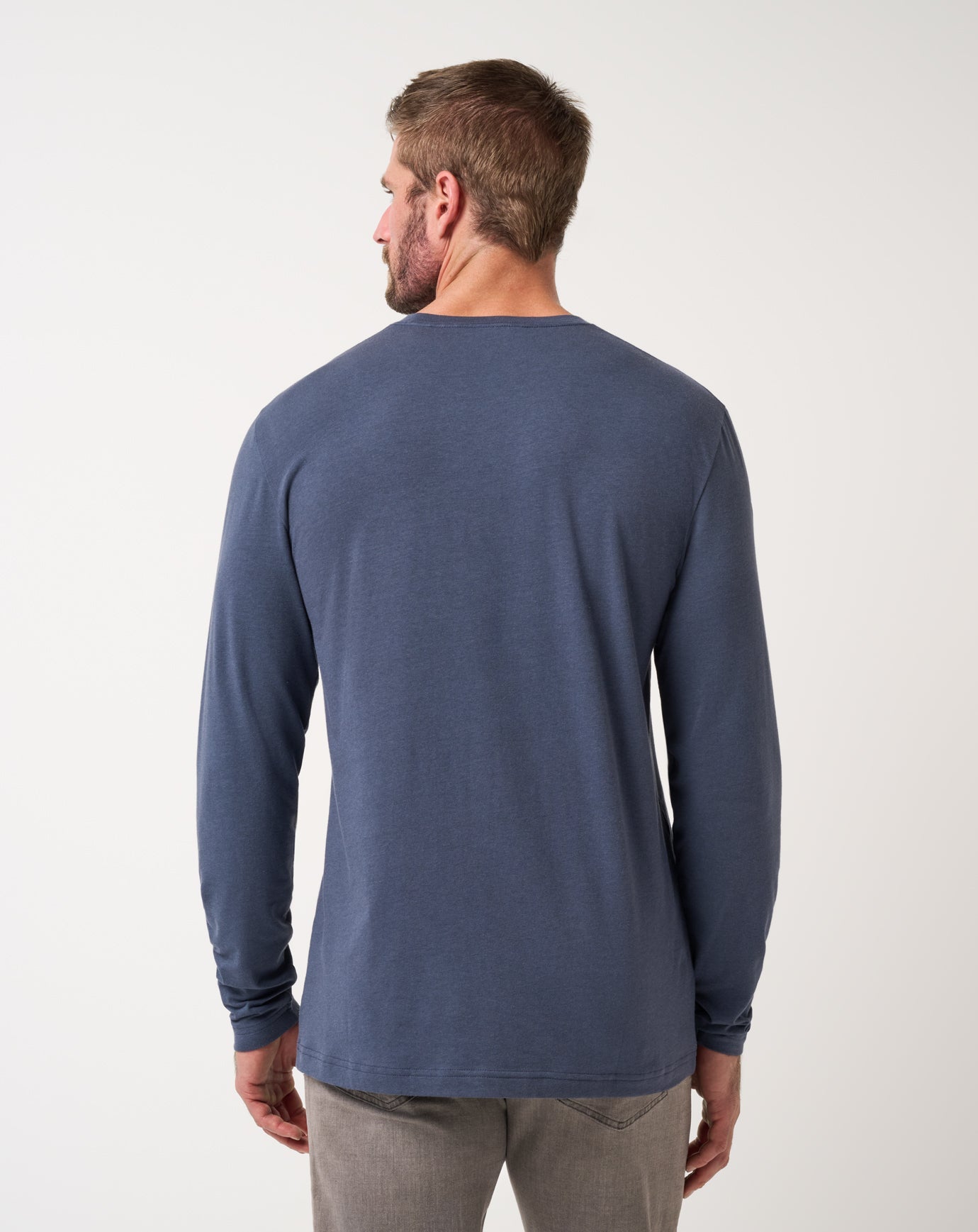 Men Cloud Crew Long Sleeve Tee